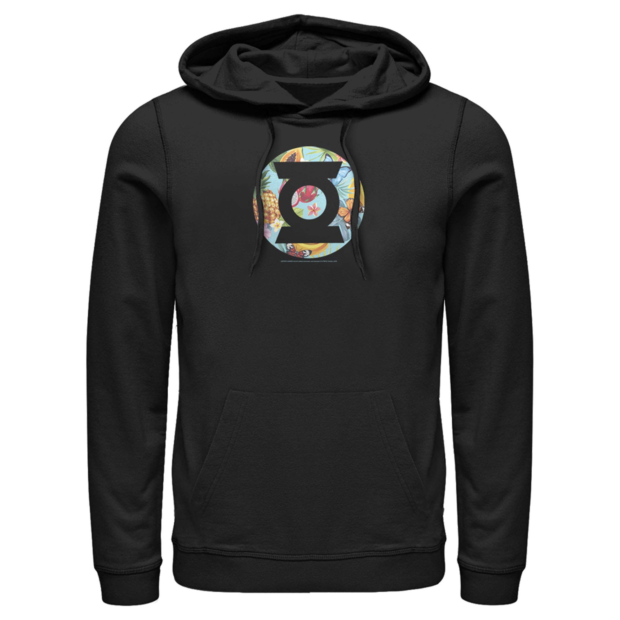 Justice League Dragon Fruit Logo Pullover Hoodie for Men - Soft & Comfortable Sweatshirt - Perfect for Casual Wear, Gifts & Superhero Fans