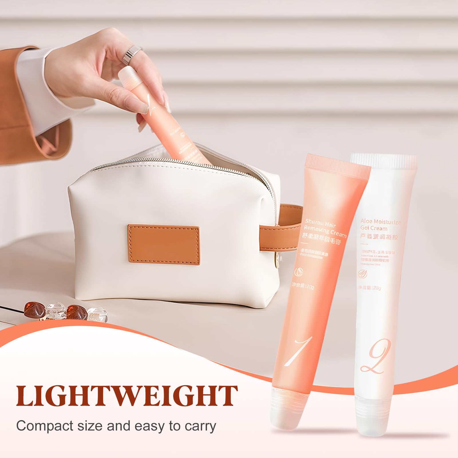 Best Facial Hair Removal Cream Kit for Women - Quick & Painless Hair Remover for Delicate Face Areas - Effective Face & Upper Lip Hair Removal - Perfect for Smooth Skin Before Makeup & Special Occasions