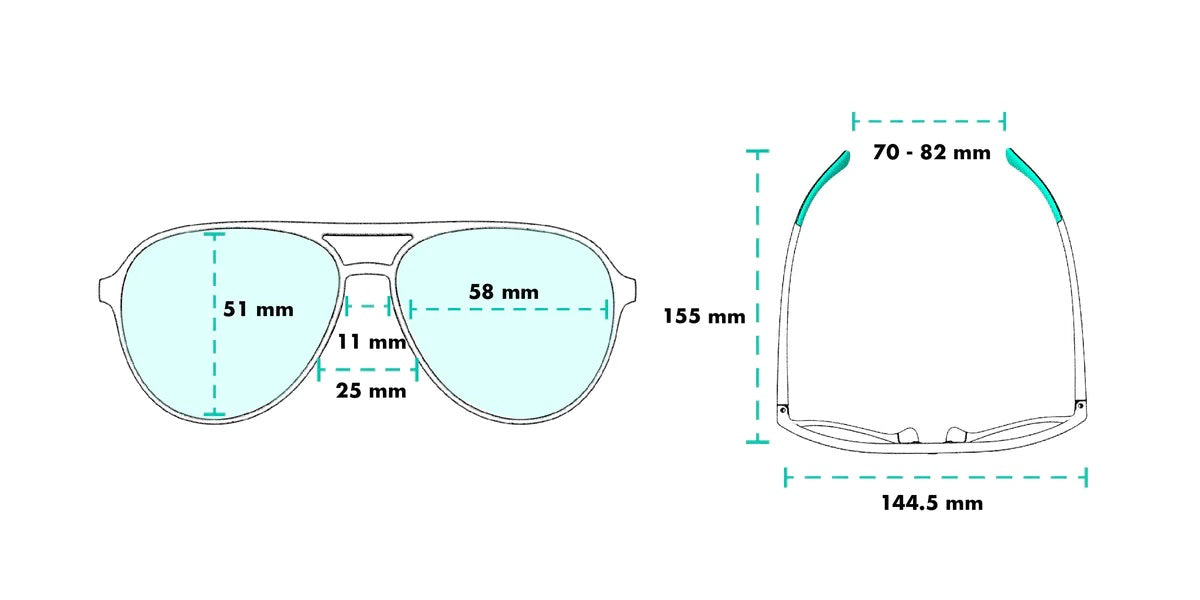 Goodr Frequent Skymall Shoppers Sunglasses - Polarized UV Protection for Running, Cycling & Outdoor Activities - Stylish & Lightweight for Everyday Wear