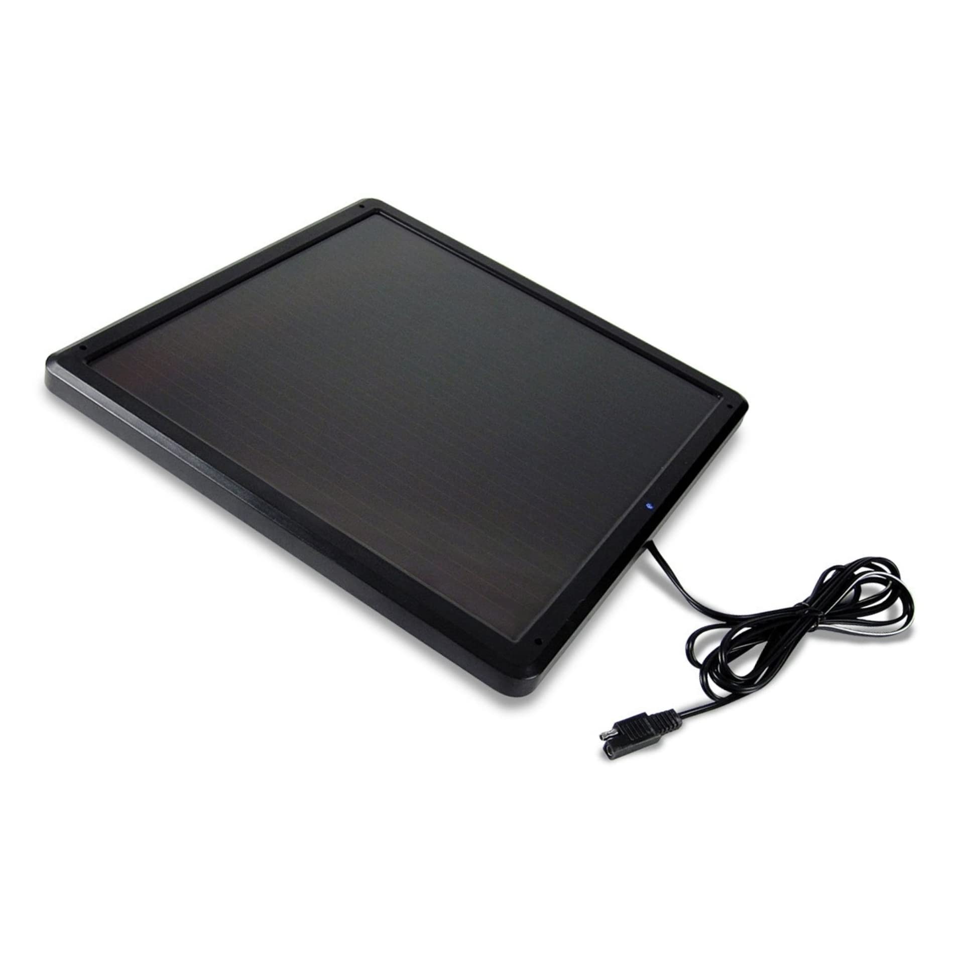 Koolatron 12V Solar Trickle Charger - 6W 415mAh Portable Battery Maintainer for Cars, Boats, RVs & Outdoor Adventures - Ideal for Camping, Road Trips & Off-Grid Power