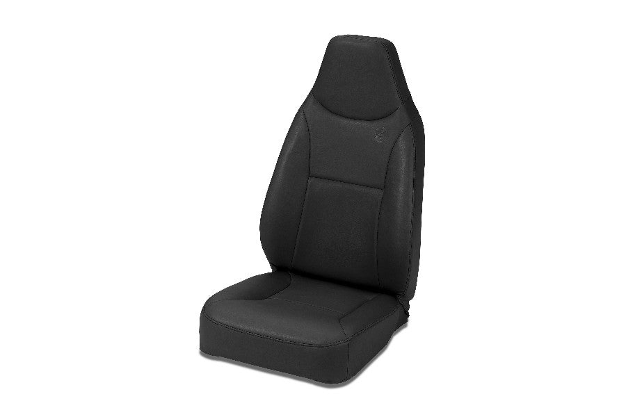 Ford Bronco Bestop Trailmax II Standard Front Seat All Vinyl Black Crush for Jeep TJ YJ CJ7 - Durable Off-Road Replacement Top for Adventure & Trail Riding