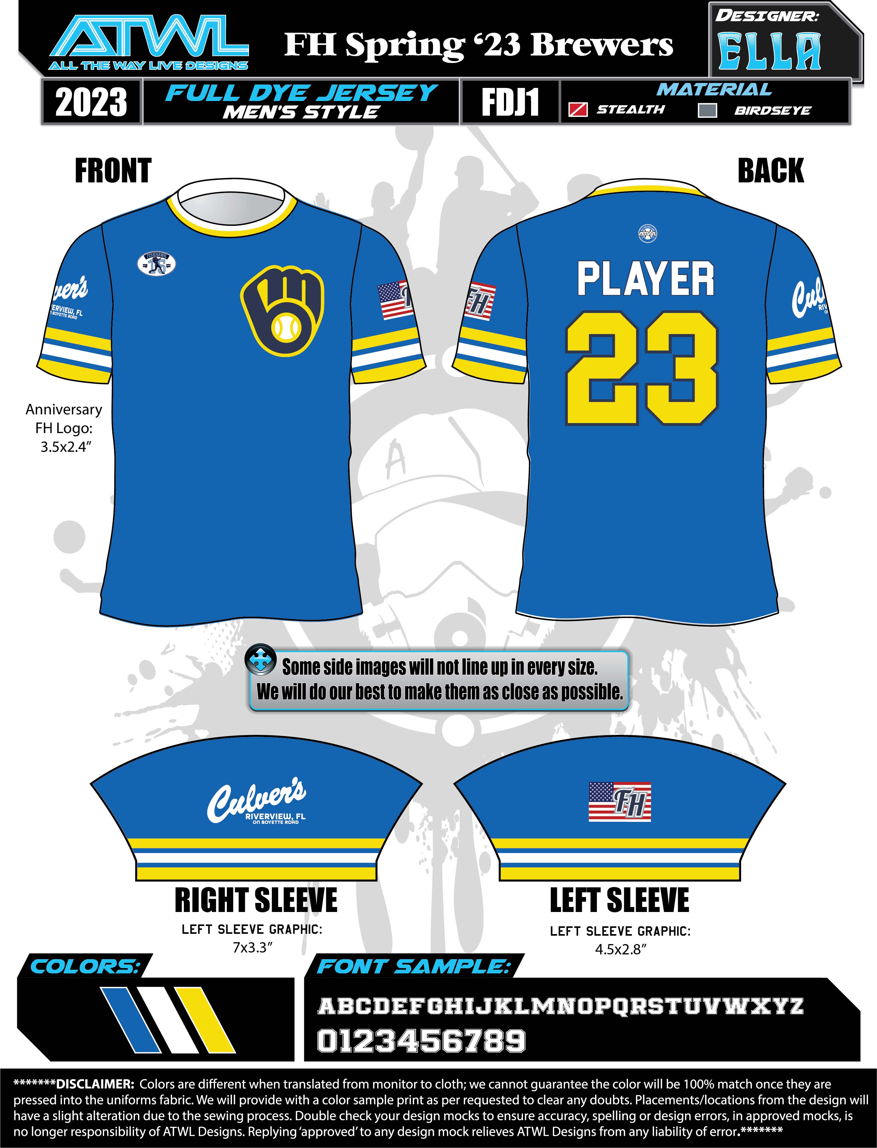 Fishhawk Spring 2023 Baseball Jerseys for Men & Women - Lightweight Performance Jersey for Baseball Games, Training & Team Sports