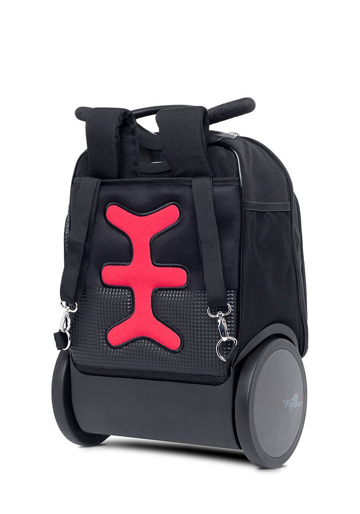 Nikidom Roller UP Trolley School Backpack with Wheels - Lightweight Travel Luggage for Kids & Teens - Perfect for School, Travel, and Daily Commute