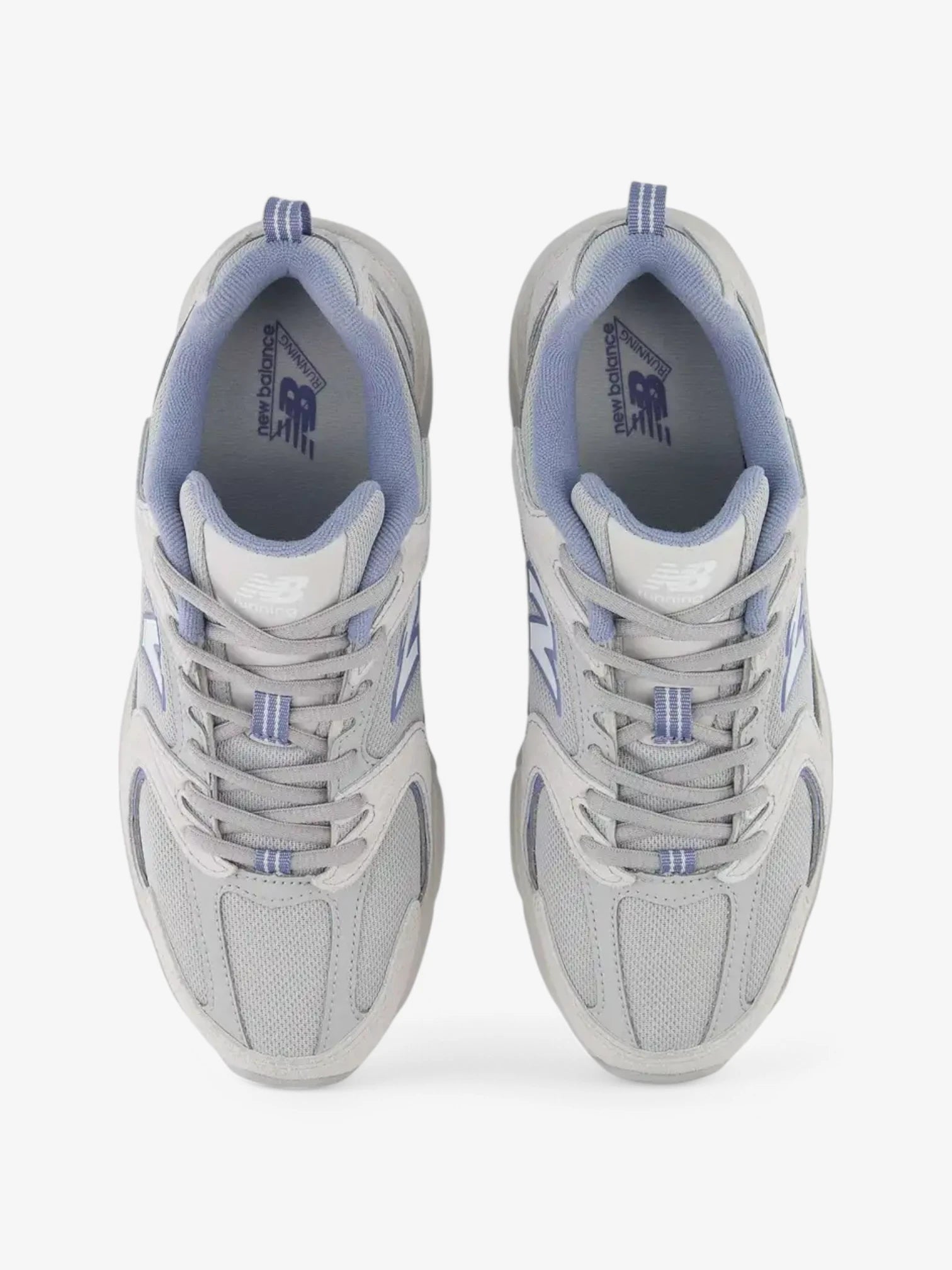 New Balance 530 Running Shoes for Men & Women - Lightweight Grey Purple Sneakers for Gym, Workout & Casual Wear