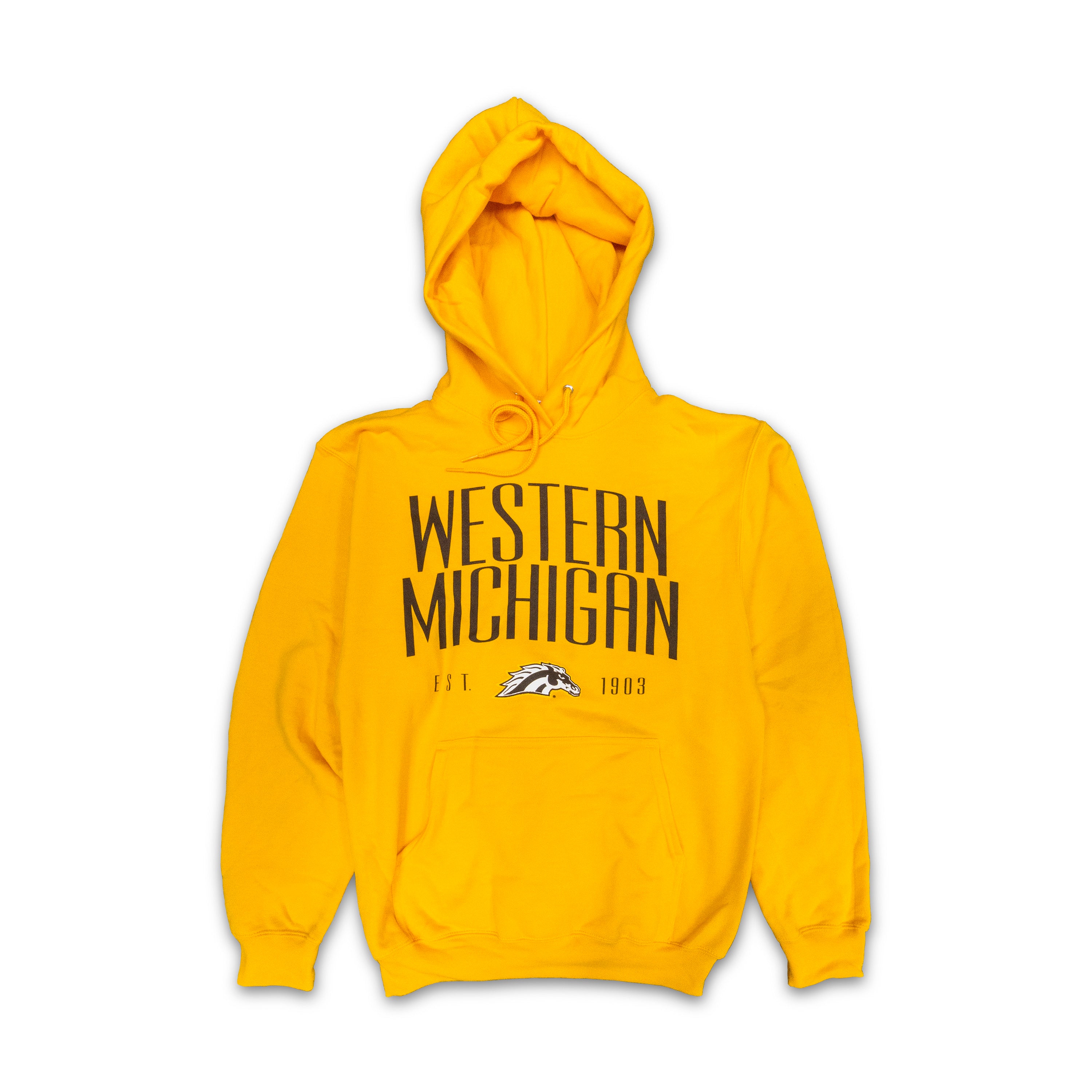 Western Michigan Modern Hoodie - Stylish & Comfortable Pullover for Men & Women | Perfect for Casual Wear, College Campuses & Outdoor Activities