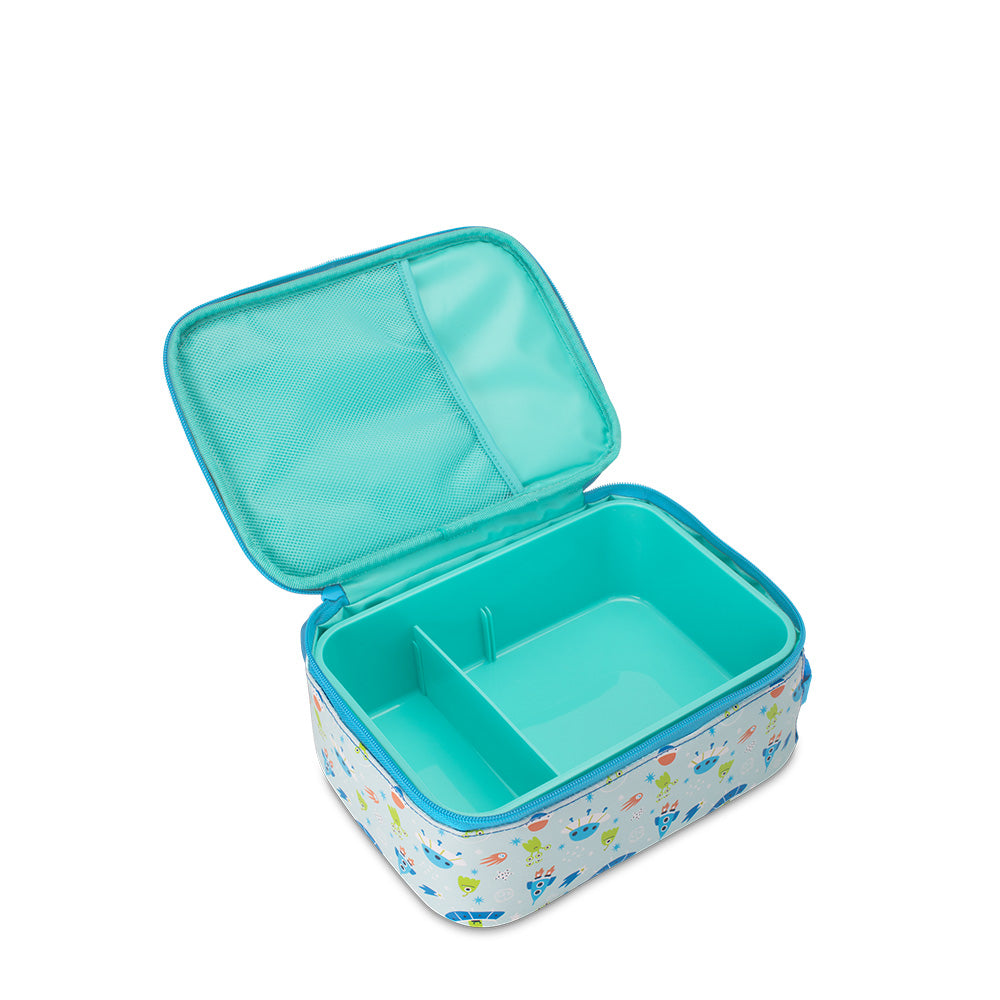 Space Camp Themed Insulated Lunch Box for Kids - Reusable & Leak-Proof Bento Bag for School, Work & Outdoor Activities