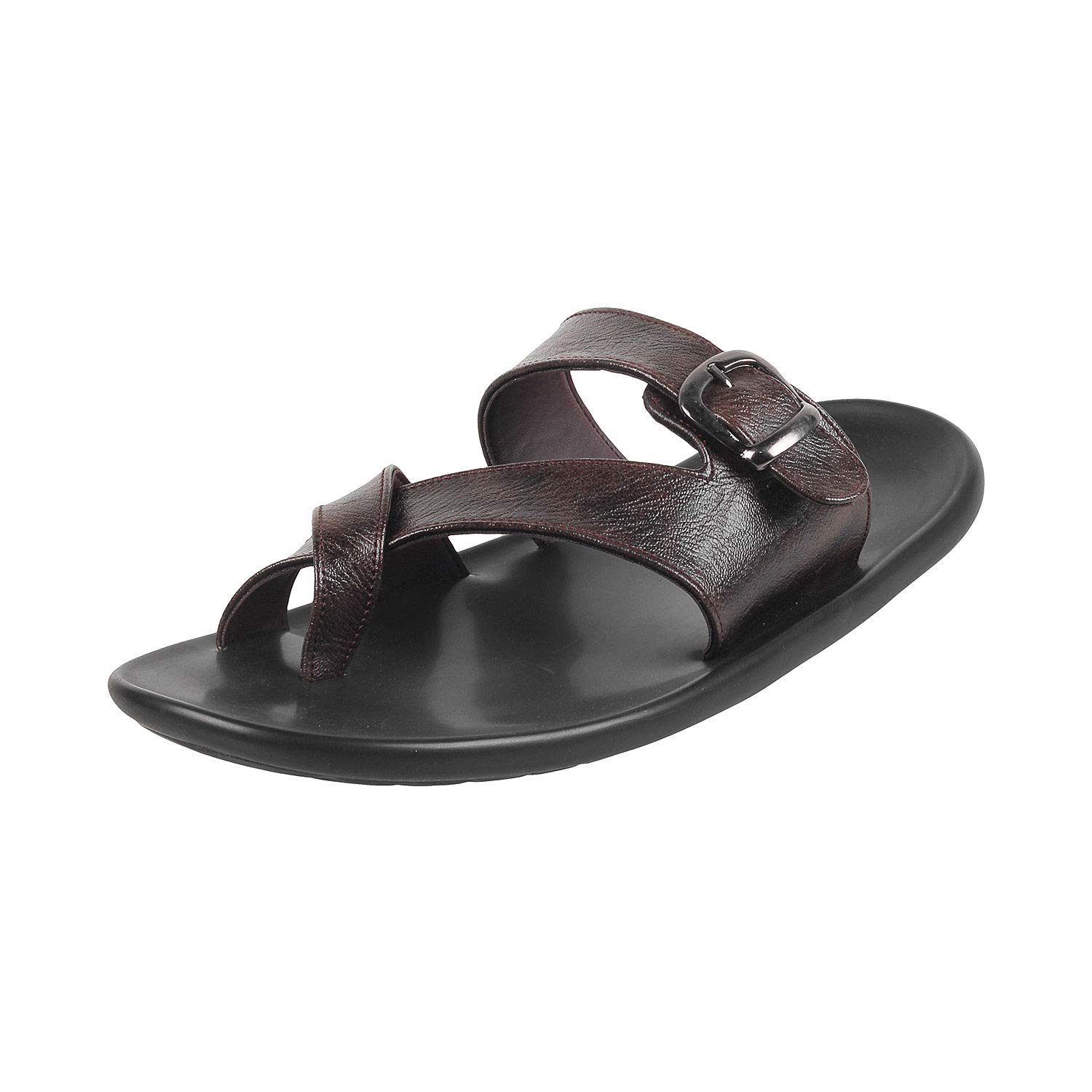 Metro Brands Men's Comfortable Indoor/Outdoor Slippers with Non-Slip Sole - Perfect for Home, Hotel, Spa & Lounge Wear