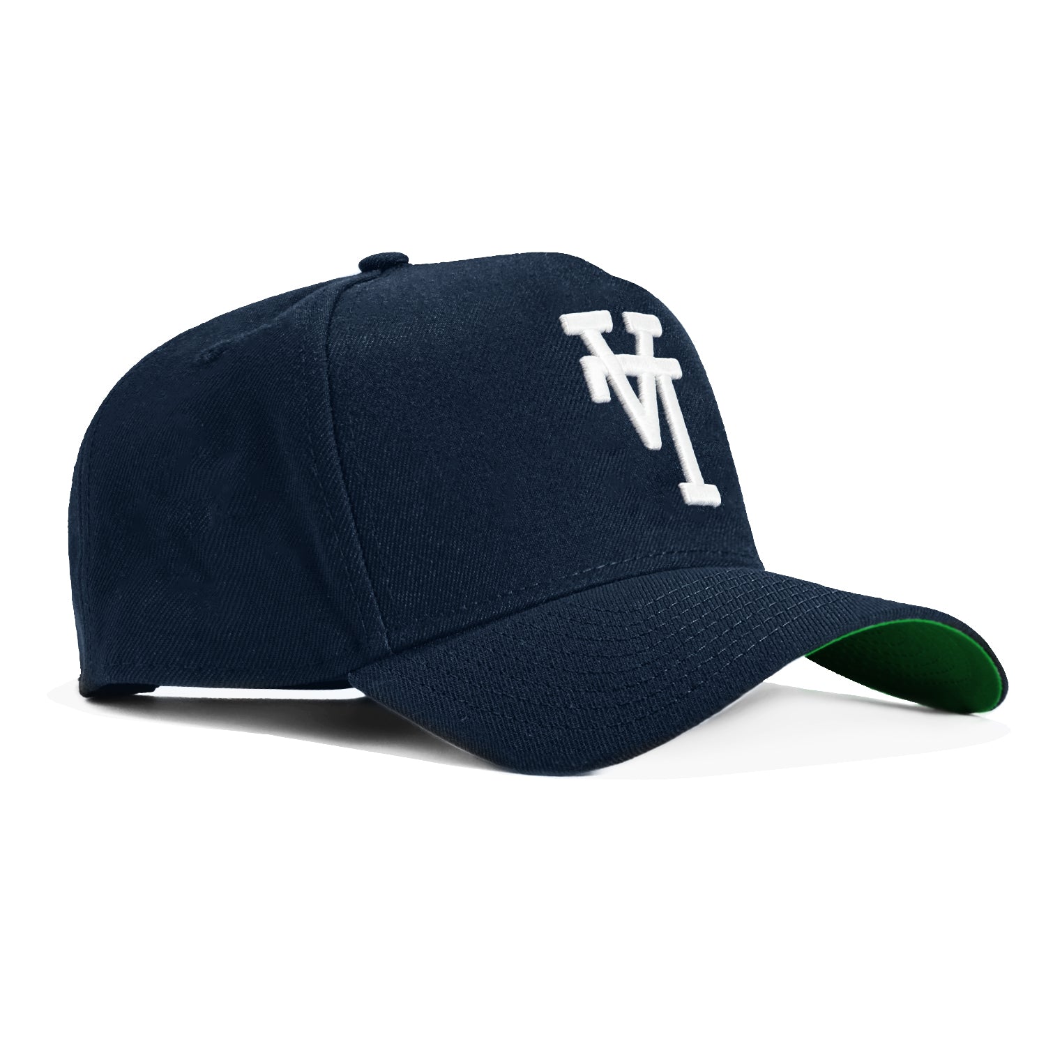 New Era 9Forty A-Frame Los Angeles Dodgers Snapback Upside Down Baseball Cap - Navy & White - Adjustable Hat for Sports Fans, Streetwear Fashion, and Game Day Outfits
