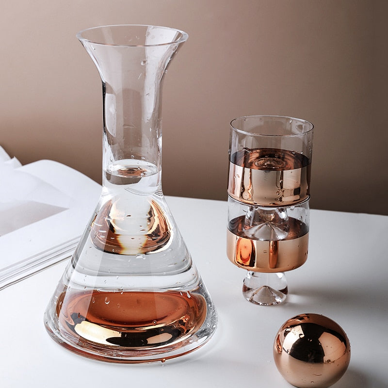 Premium Elegance Glassware Set - Crystal Clear Drinking Glasses for Wine, Cocktails & Water - Perfect for Dinner Parties, Weddings & Home Decor