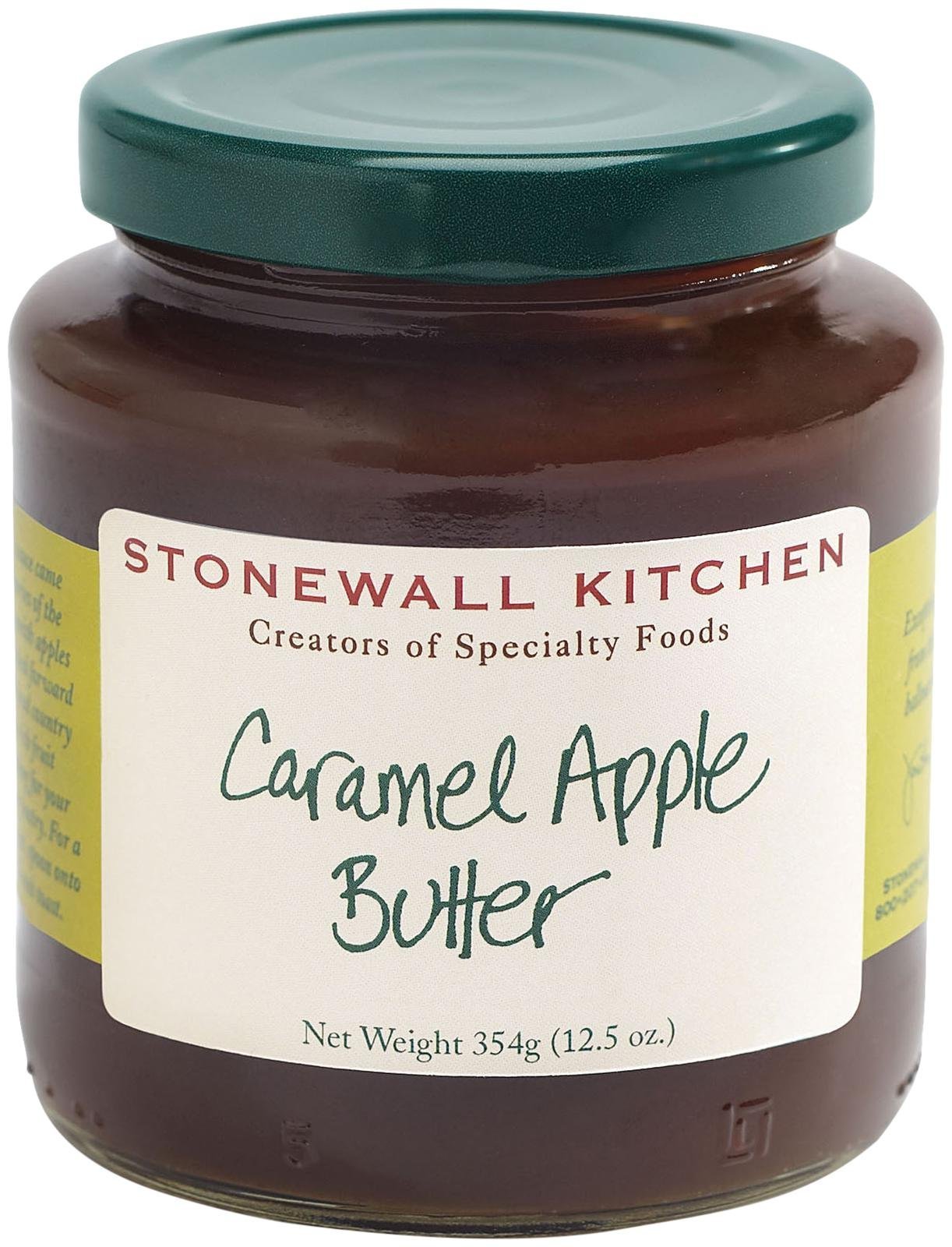 Stonewall Kitchen Caramel Apple Butter - 12.5 Oz Jar, Sweet & Creamy Spread for Toast, Pancakes, Yogurt & Desserts | All-Natural Fruit Preserves