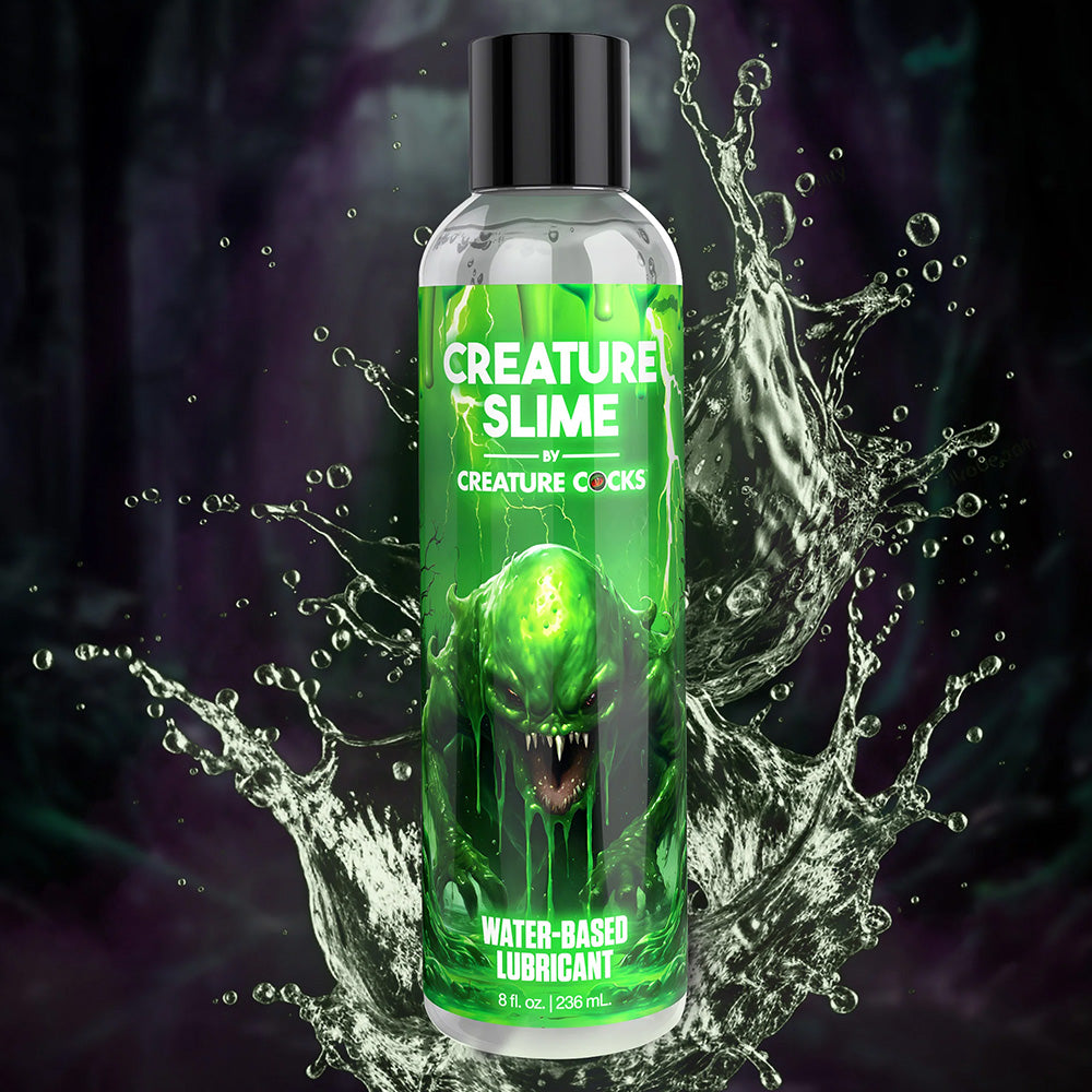 Creature Water-Based Personal Lubricant - Long-Lasting & Hypoallergenic Slime Lube for Intimate Use, Sensual Massage & Couples Play
