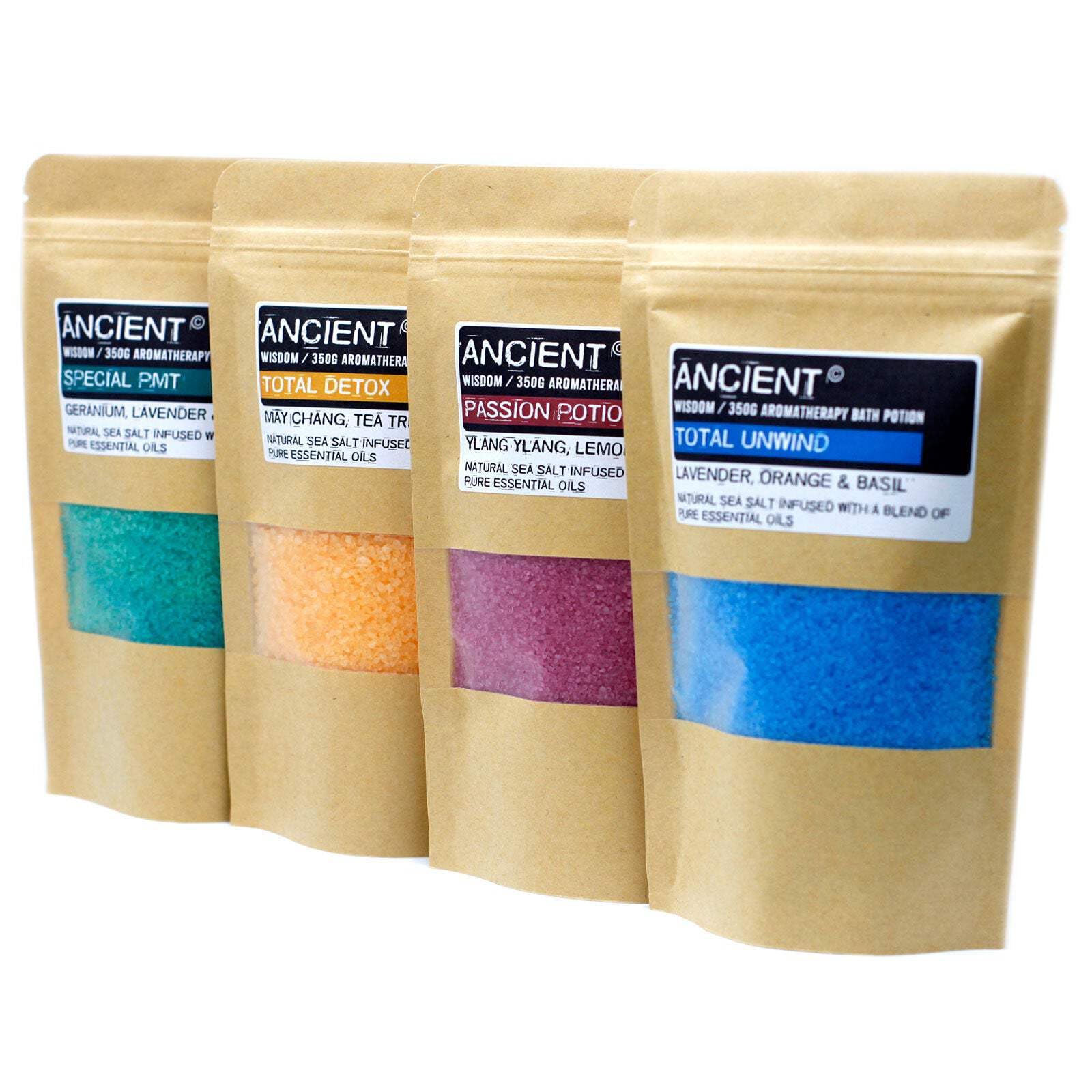 Ancient Wisdom Aromatherapy Bath Potion (PMT) - Relaxing Essential Oil Blend for Stress Relief & Self-Care | Perfect for Spa Nights, Meditation & Gift Giving
