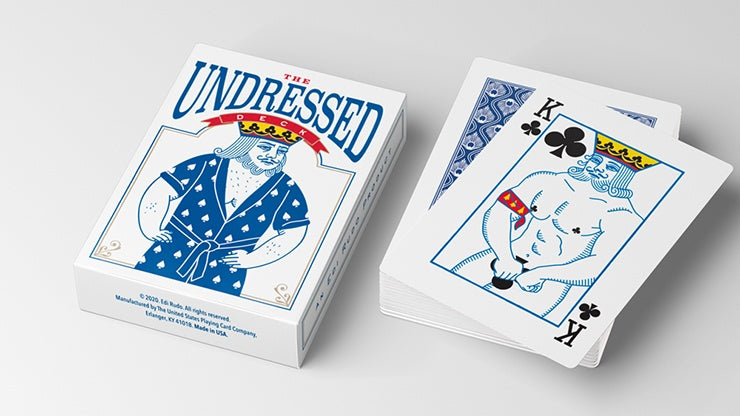 Edi Rudo The Undressed Deck - Premium Playing Cards for Poker, Magic Tricks & Collectors | Perfect for Game Nights & Cardistry