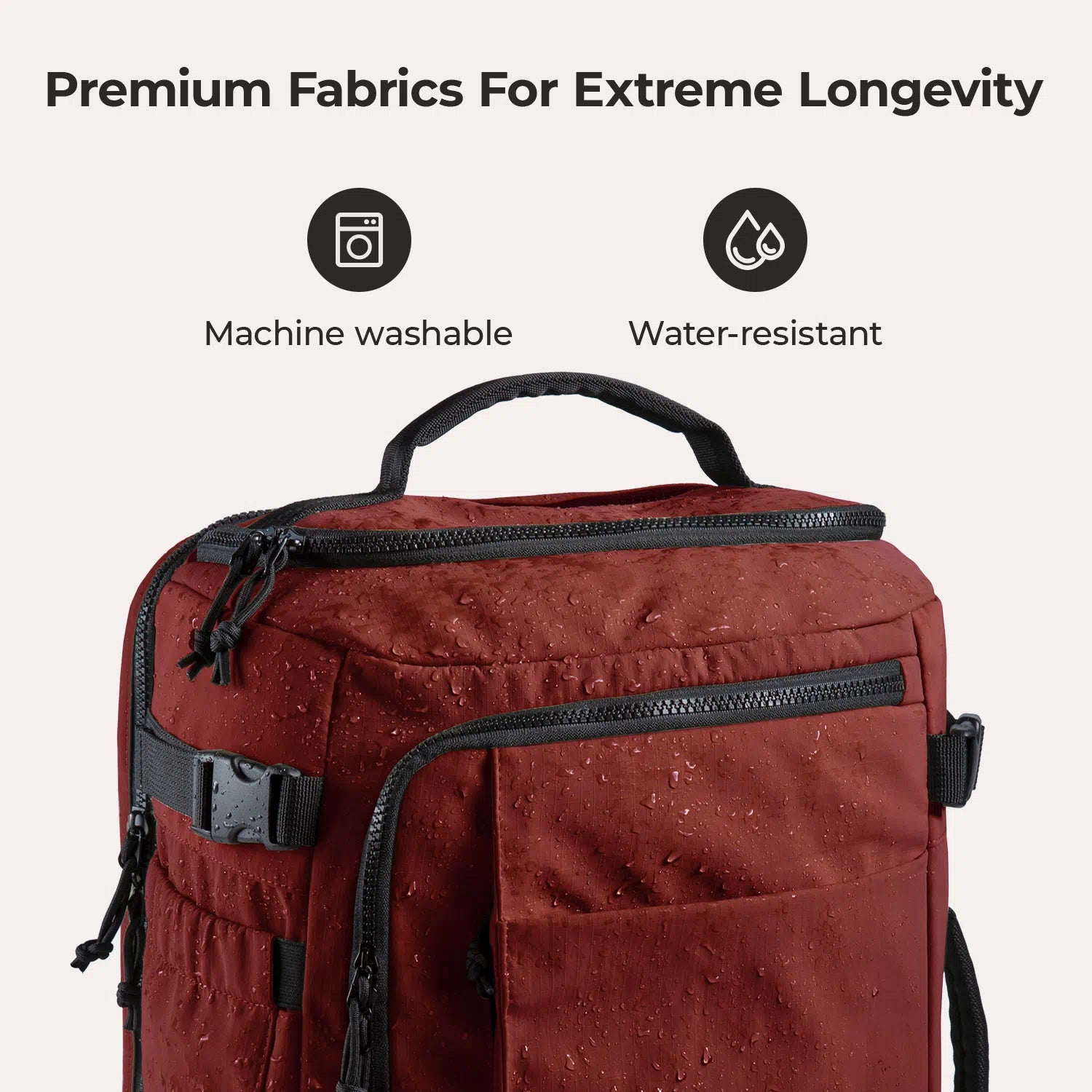 Blast Travel Backpack - Lightweight Waterproof Carry-On Backpack for Men & Women - Perfect for Airplane, Hiking, Camping & Daily Commute