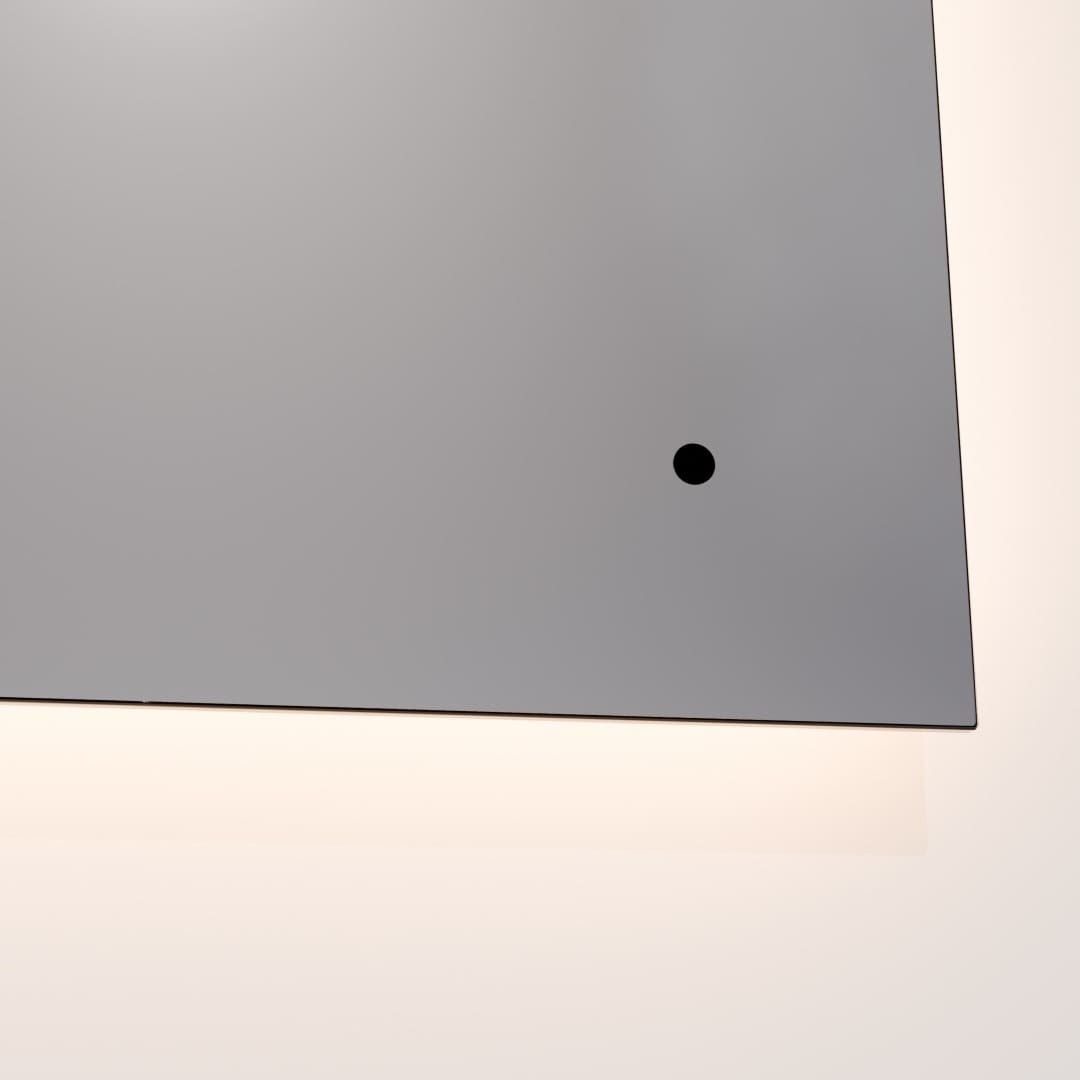 Oxygen Galaxy 3 1103 0 Frameless LED Bathroom Mirror 48x36 Inch with Adjustable Lighting - Perfect for Vanity, Makeup, and Modern Bathroom Decor