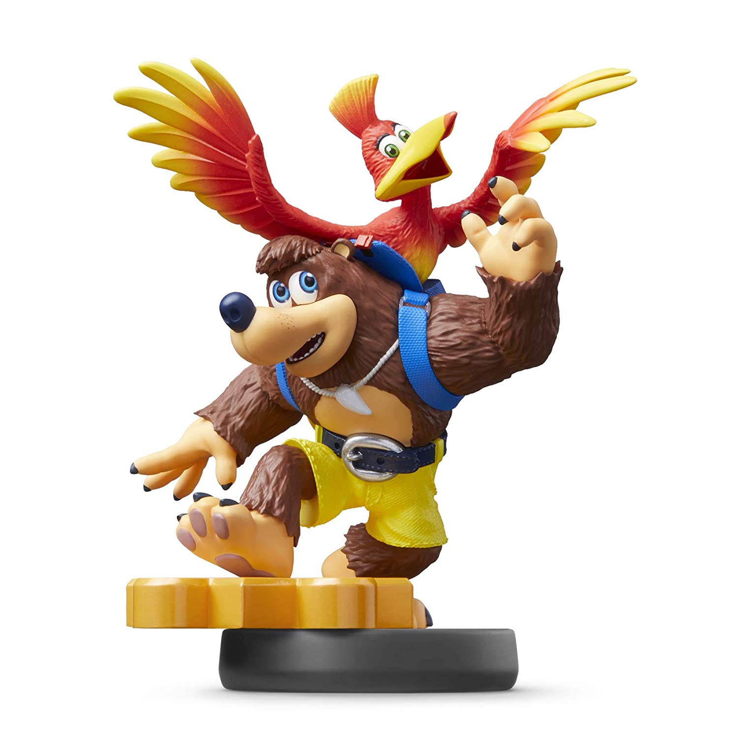 Banjo & Kazooie Super Smash Bros. amiibo Figure - Nintendo Switch Collectible - Perfect for Gaming Enthusiasts & Smash Bros. Fans - Great for Display, Gaming Battles & Gift Giving