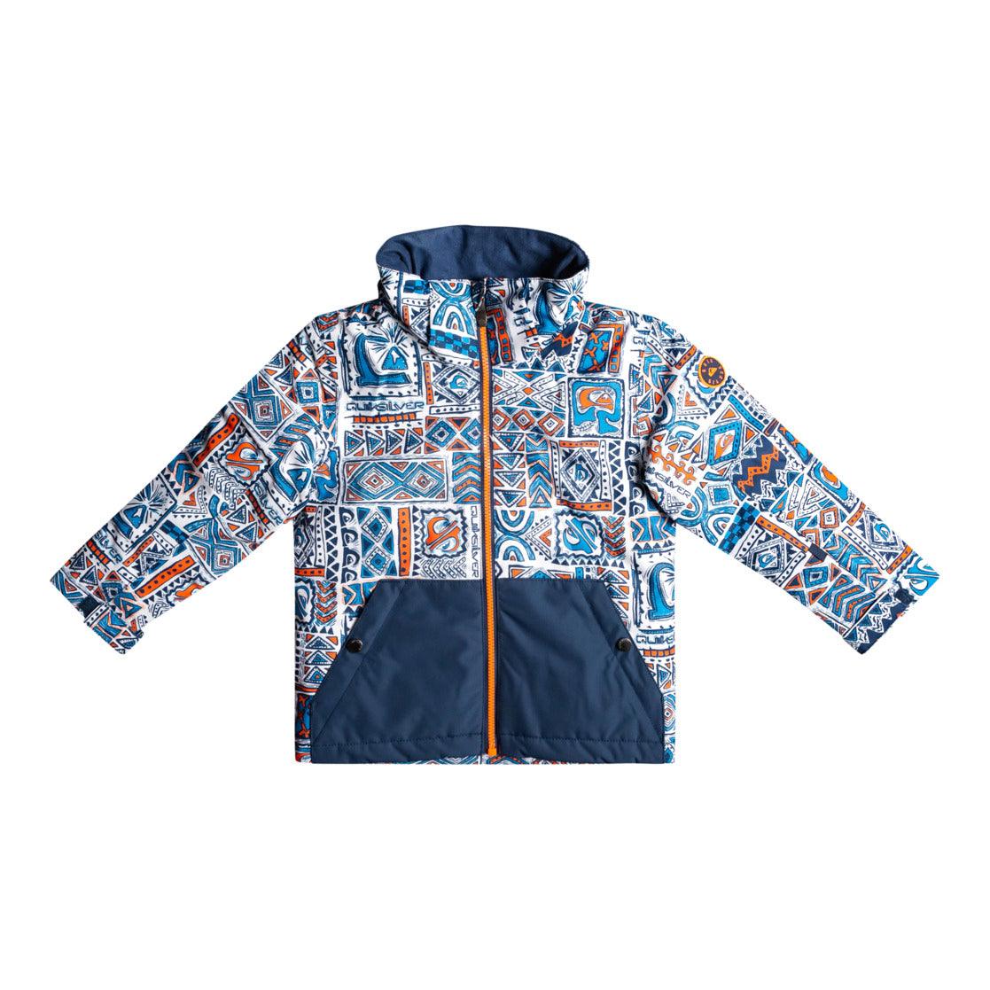Quiksilver Little Mission Kids' Snow Jacket - Waterproof & Warm Winter Coat for Boys & Girls - Perfect for Skiing, Snowboarding & Outdoor Adventures