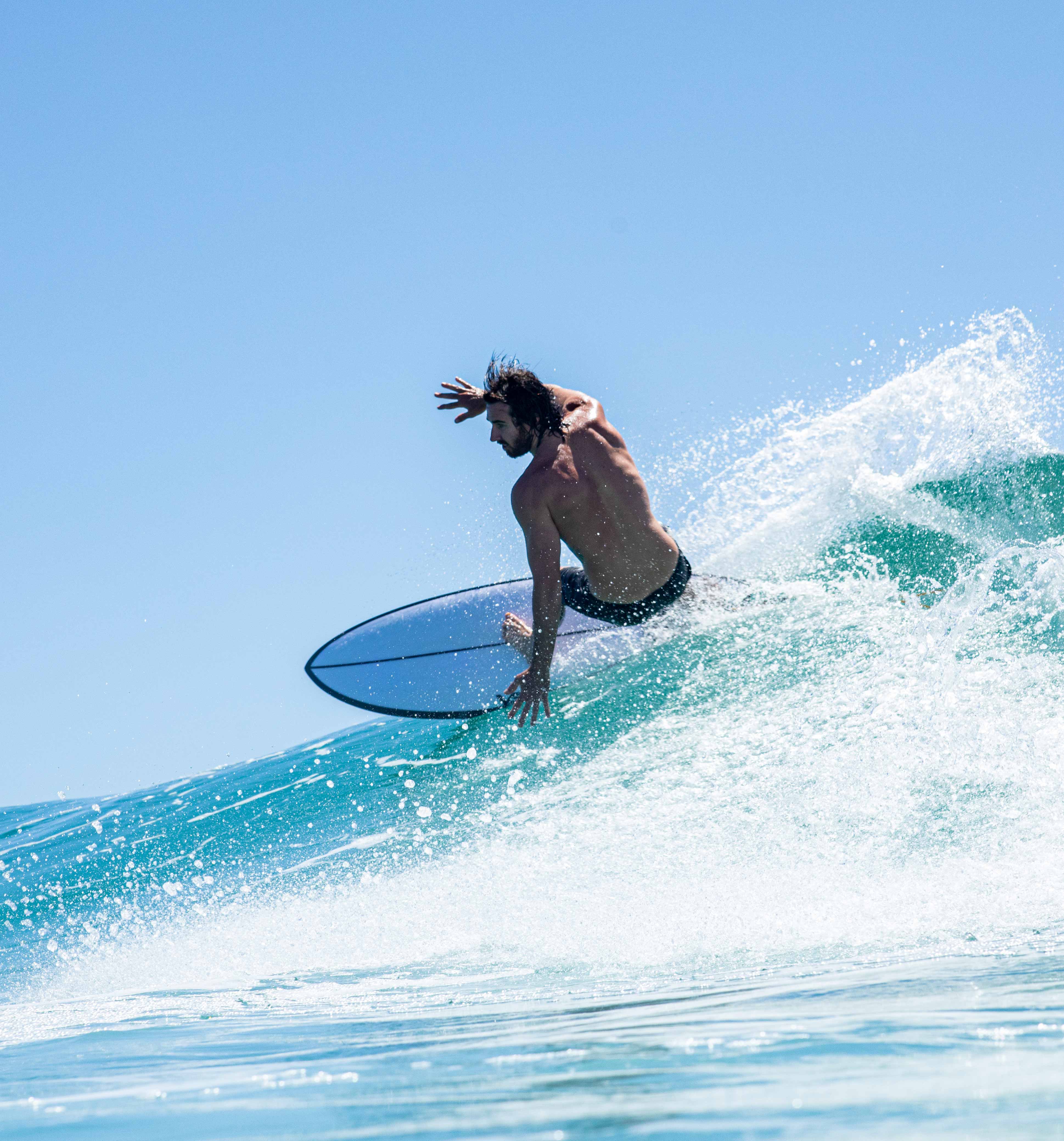 Vanquish Hybrid Carbon Shortboard Surfboard - Lightweight & Durable for High-Performance Surfing | Perfect for Waves, Beach & Ocean Adventures