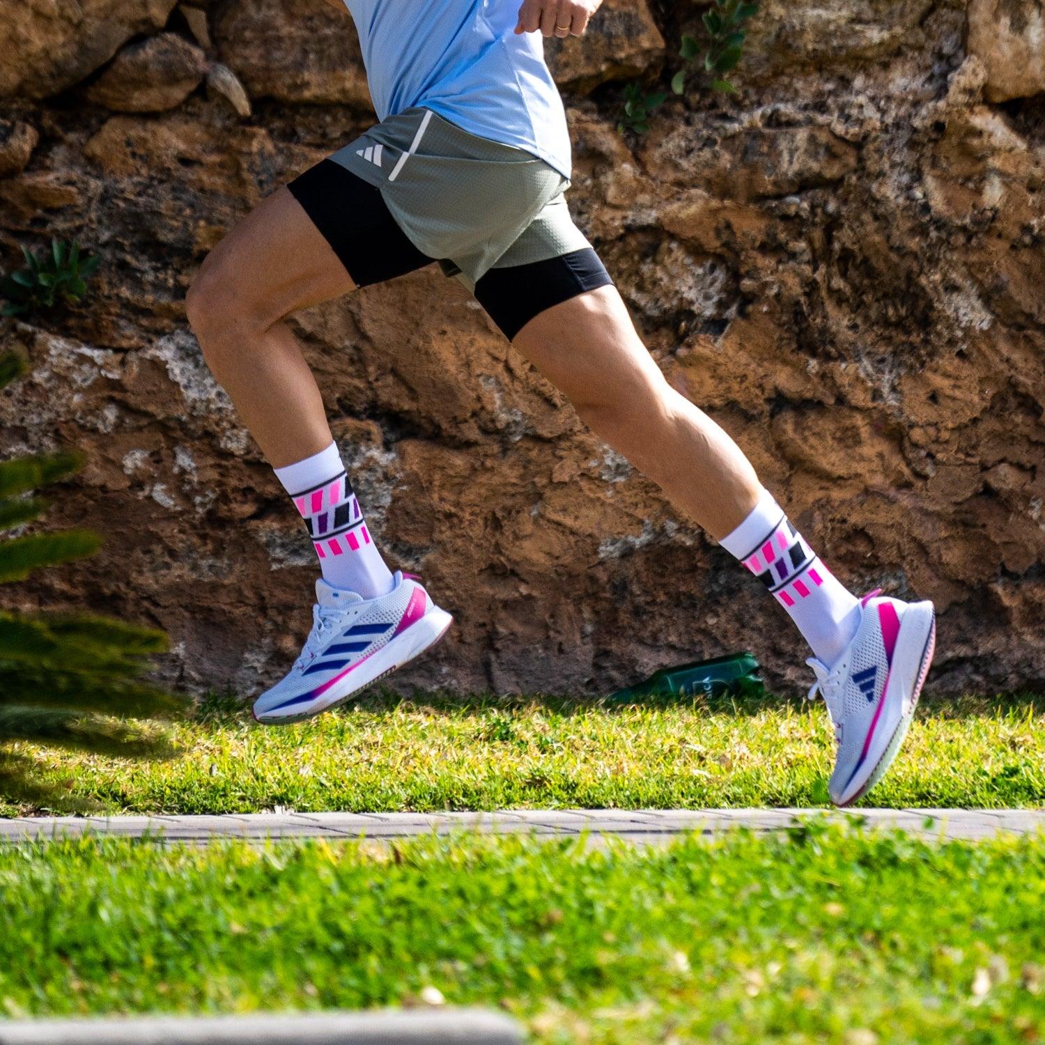 Breathable & Cushioned Sporcks Trace Running Socks for Men & Women - Perfect for Marathon, Trail Running & Gym Workouts