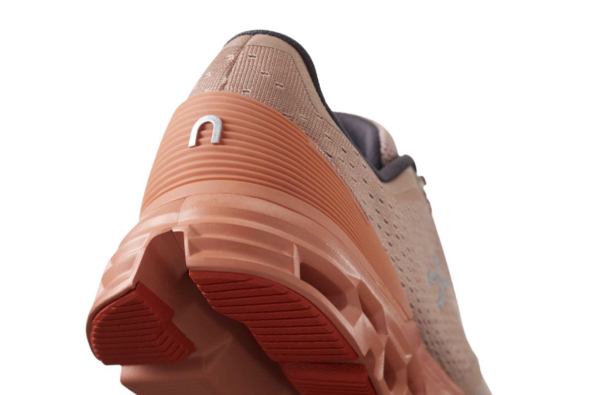ON Running Women's Cloudstratus Running Shoes - Lightweight Cushioned Sneakers for Women (Rose Brown/Flare, Size 7.5) | Perfect for Road Running, Jogging & Gym Workouts