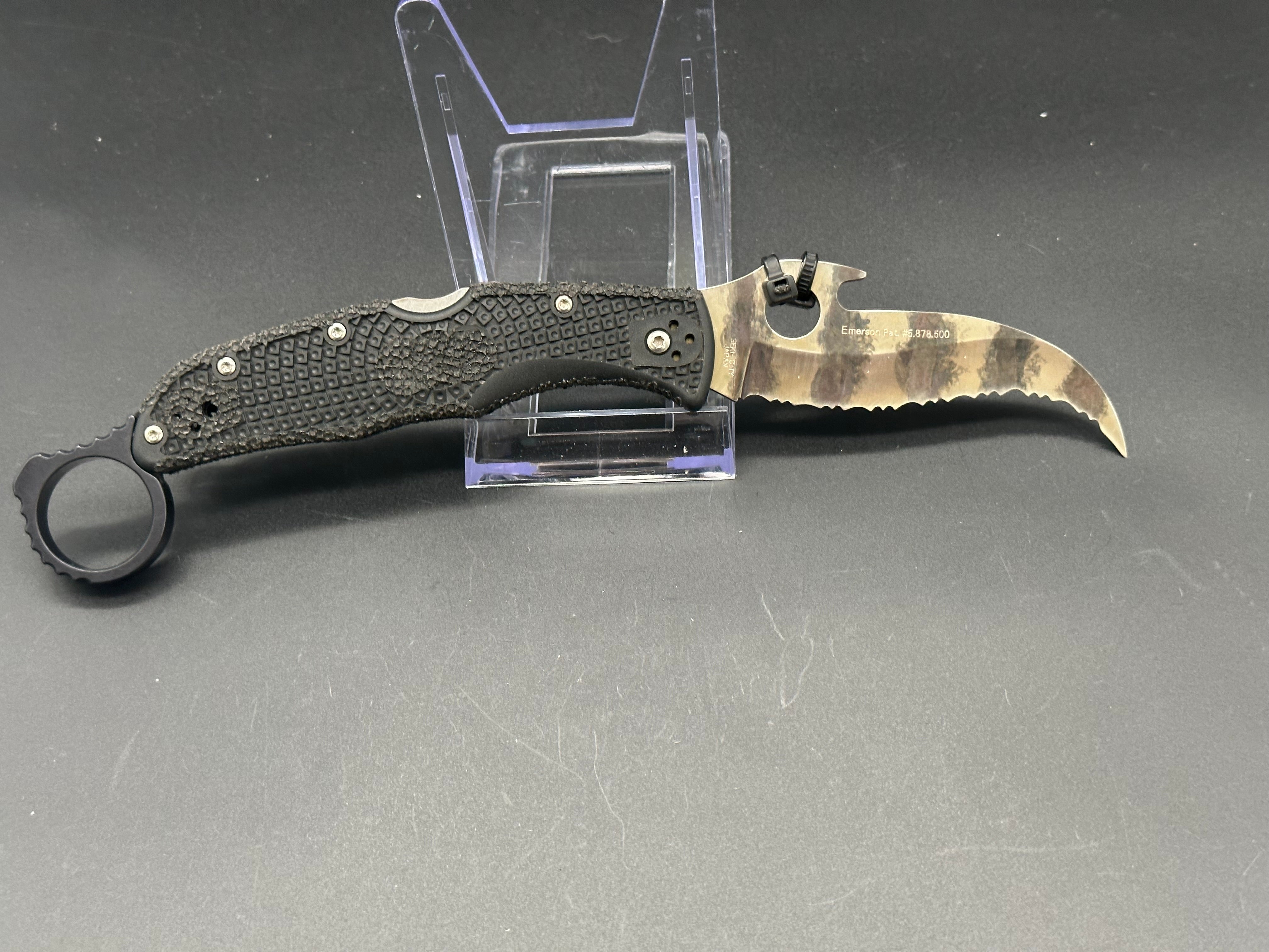 Spyderco Matriarch 2 Folding Knife - Premium EDC Pocket Knife with Wave Opening | Perfect for Outdoor Adventures, Camping & Self Defense