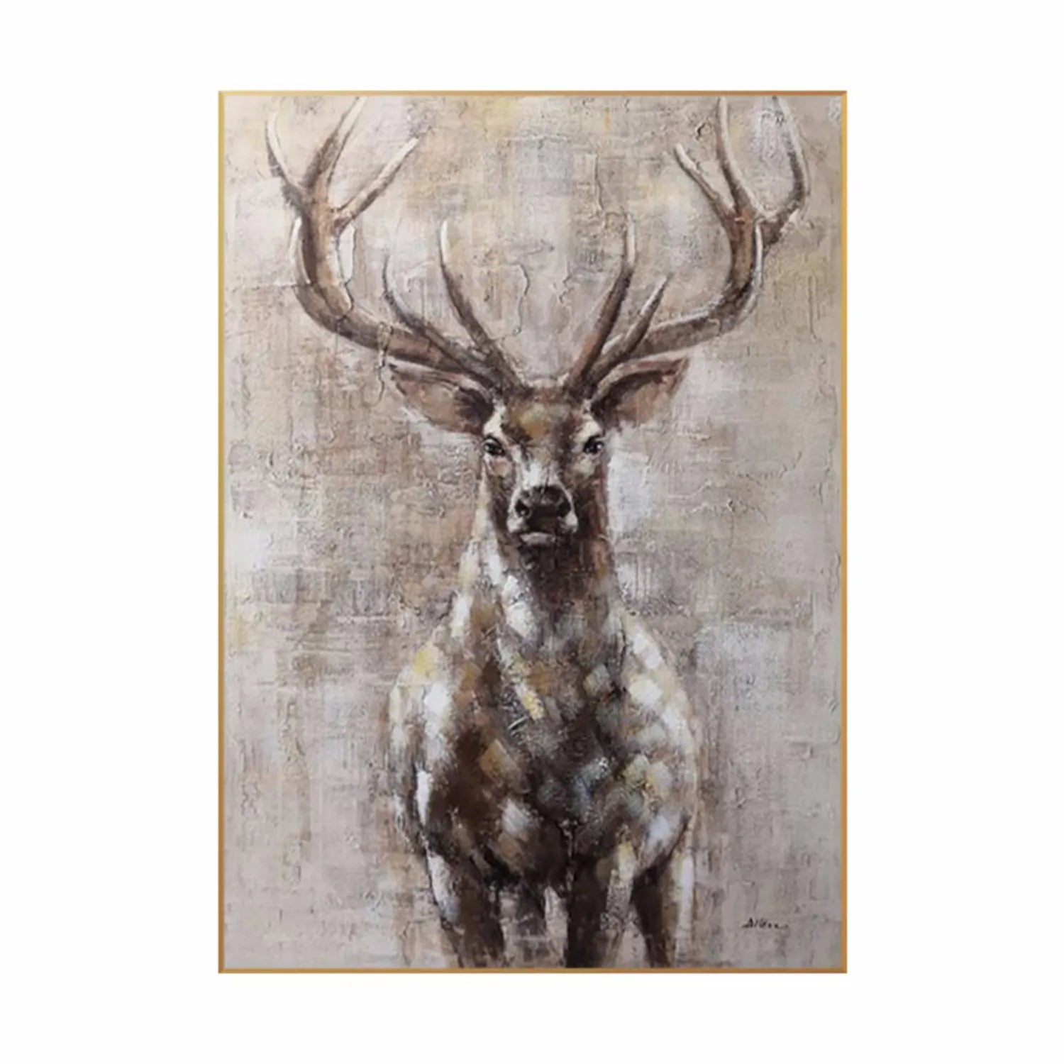 Animal Art Painting #AP069 - Handmade Canvas Wall Decor for Living Room, Bedroom & Office - Perfect Gift for Pet Lovers & Home Decor