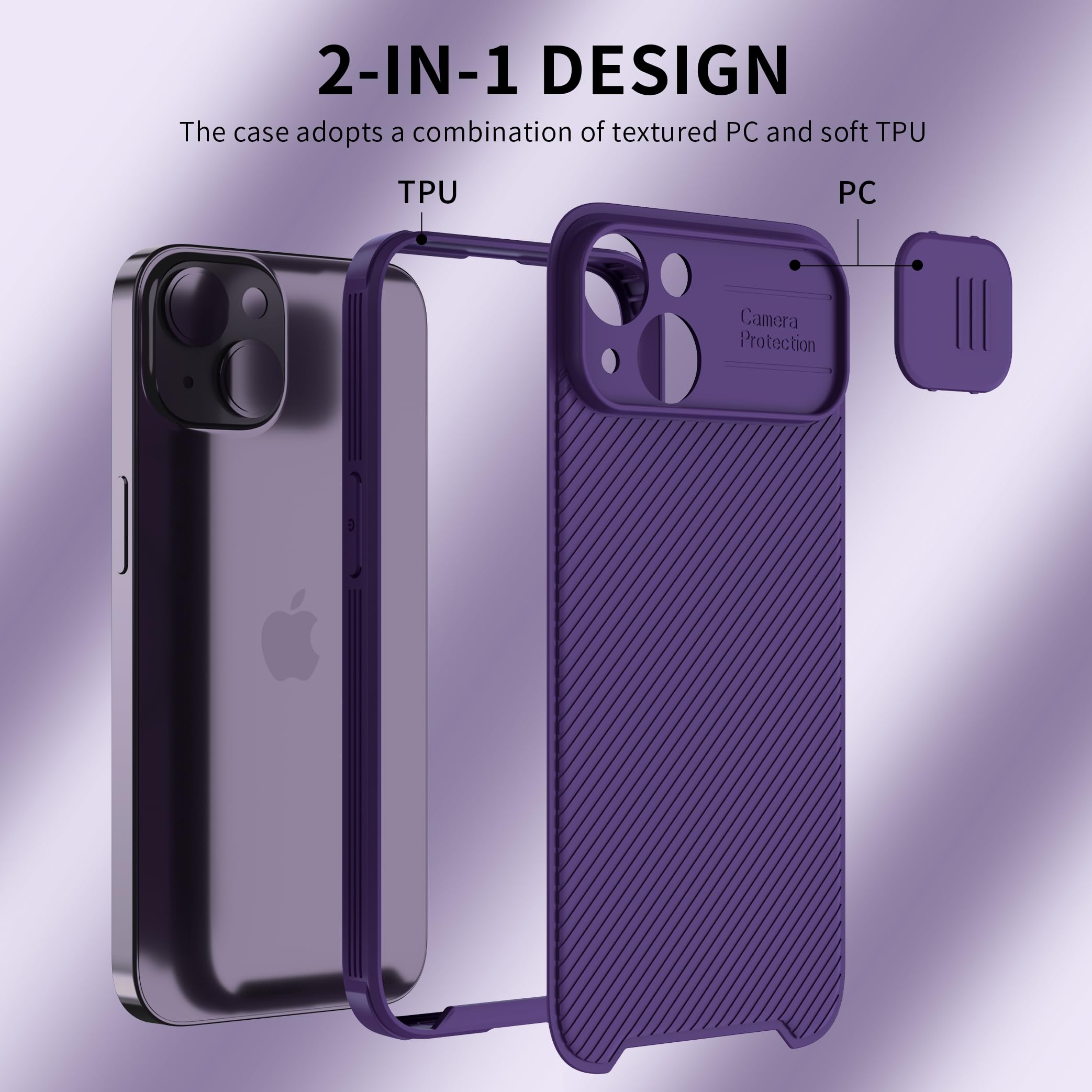 Hitaoyou Magnetic Case for iPhone 14 (6.1