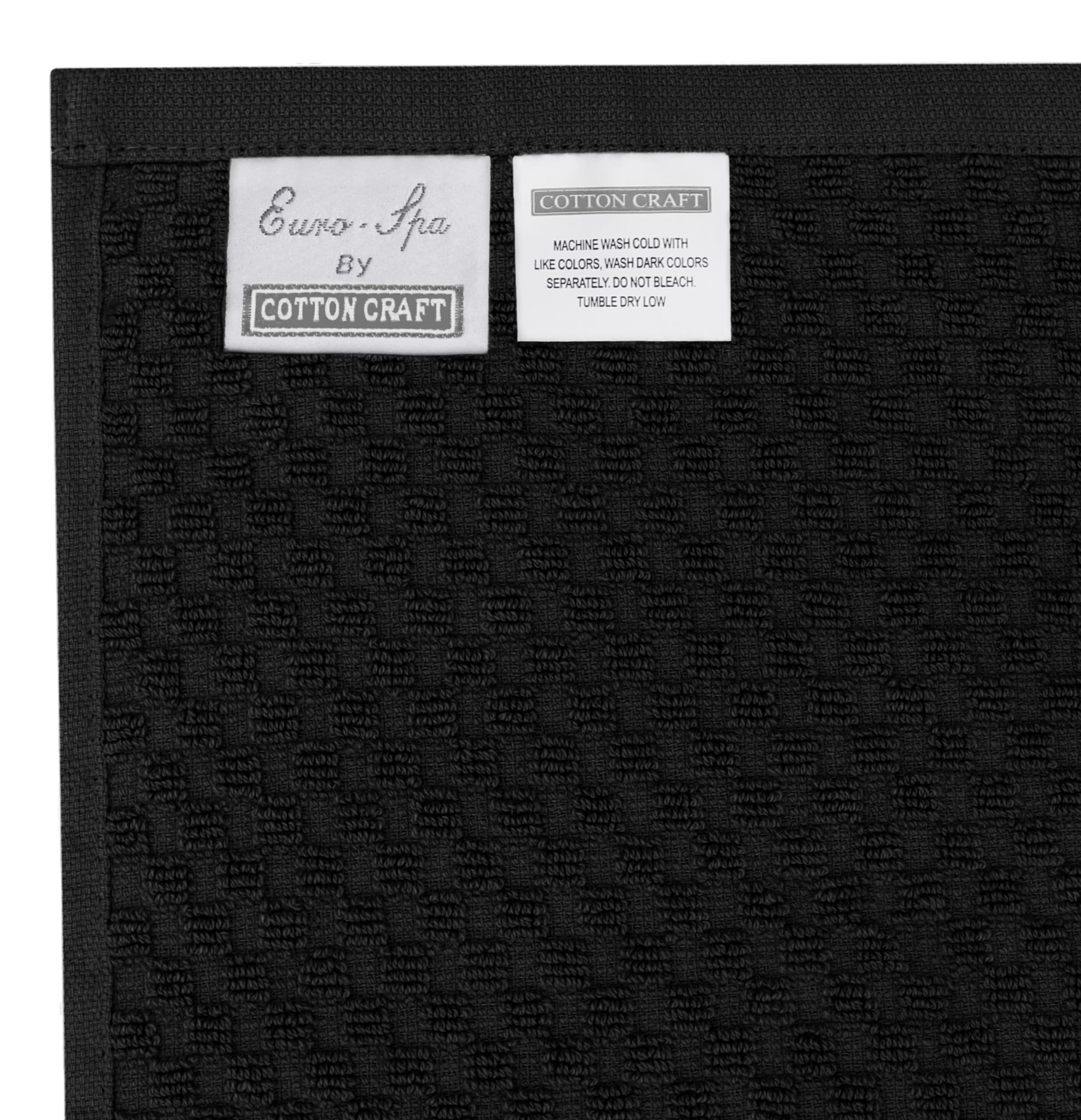 Premium 100% Ringspun Cotton Waffle Weave Bath Towels - Set of 2 Luxury Oversized 35