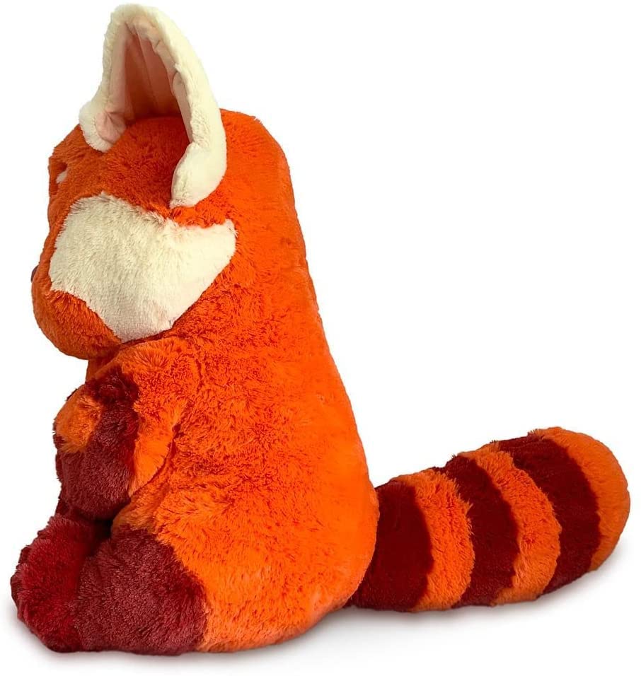 Soft Red Plush Panda Doll - Cute Stuffed Animal Toy for Kids & Adults, Perfect Birthday Gift, Party Decoration & Festival Present - Great for Cuddling, Home Decor & Collectibles