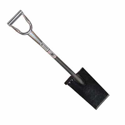 King of Spades Shovel with 13-Inch Sharp Edge & Non-Slip Foot Pad - Heavy Duty Gardening & Digging Tool for Landscaping, Construction & Outdoor Projects