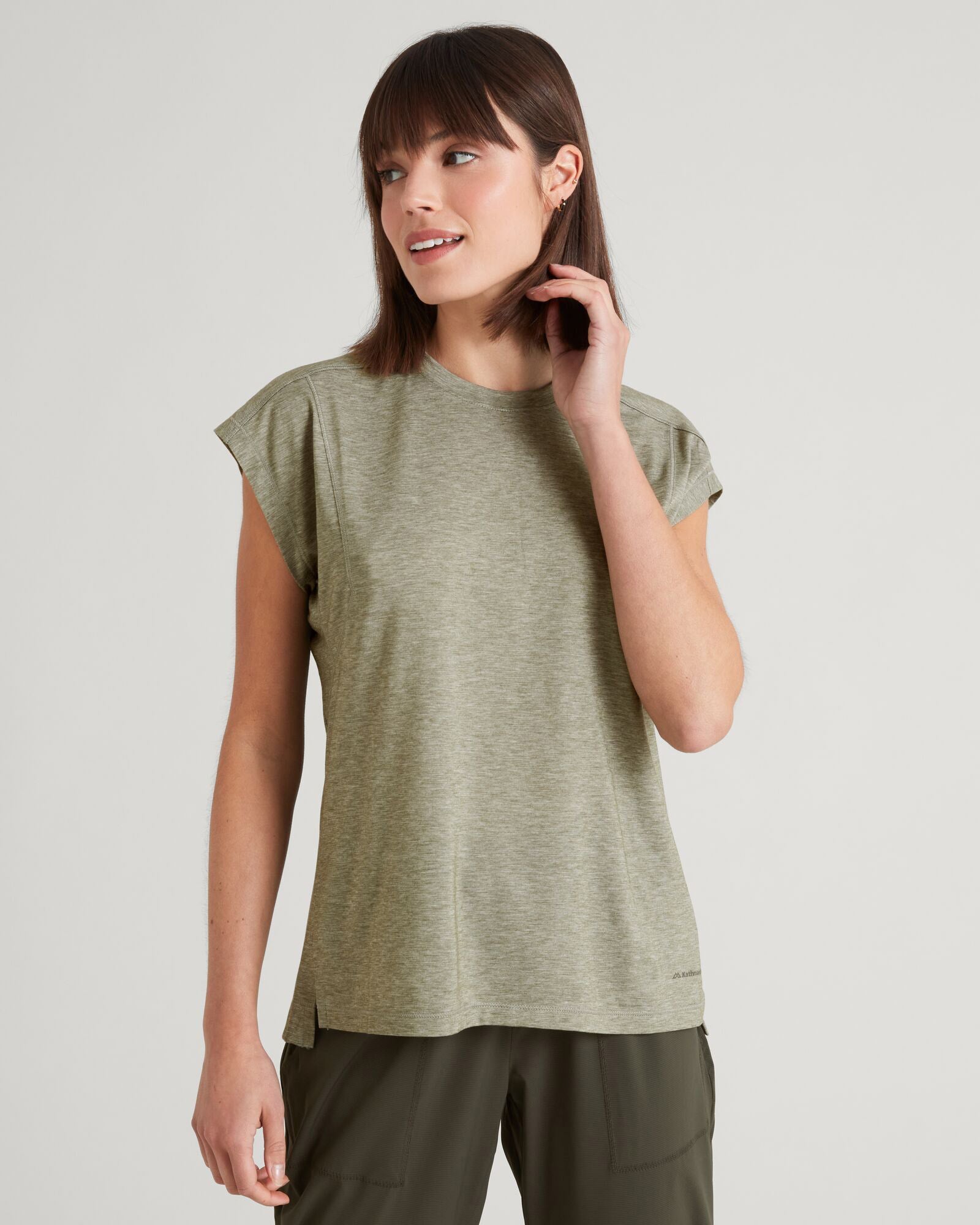 WELL.DER.NESS Women's Short Sleeve T-Shirt - Soft Cotton Casual Tee for Everyday Wear | Perfect for Workouts, Running, Yoga & Lounge