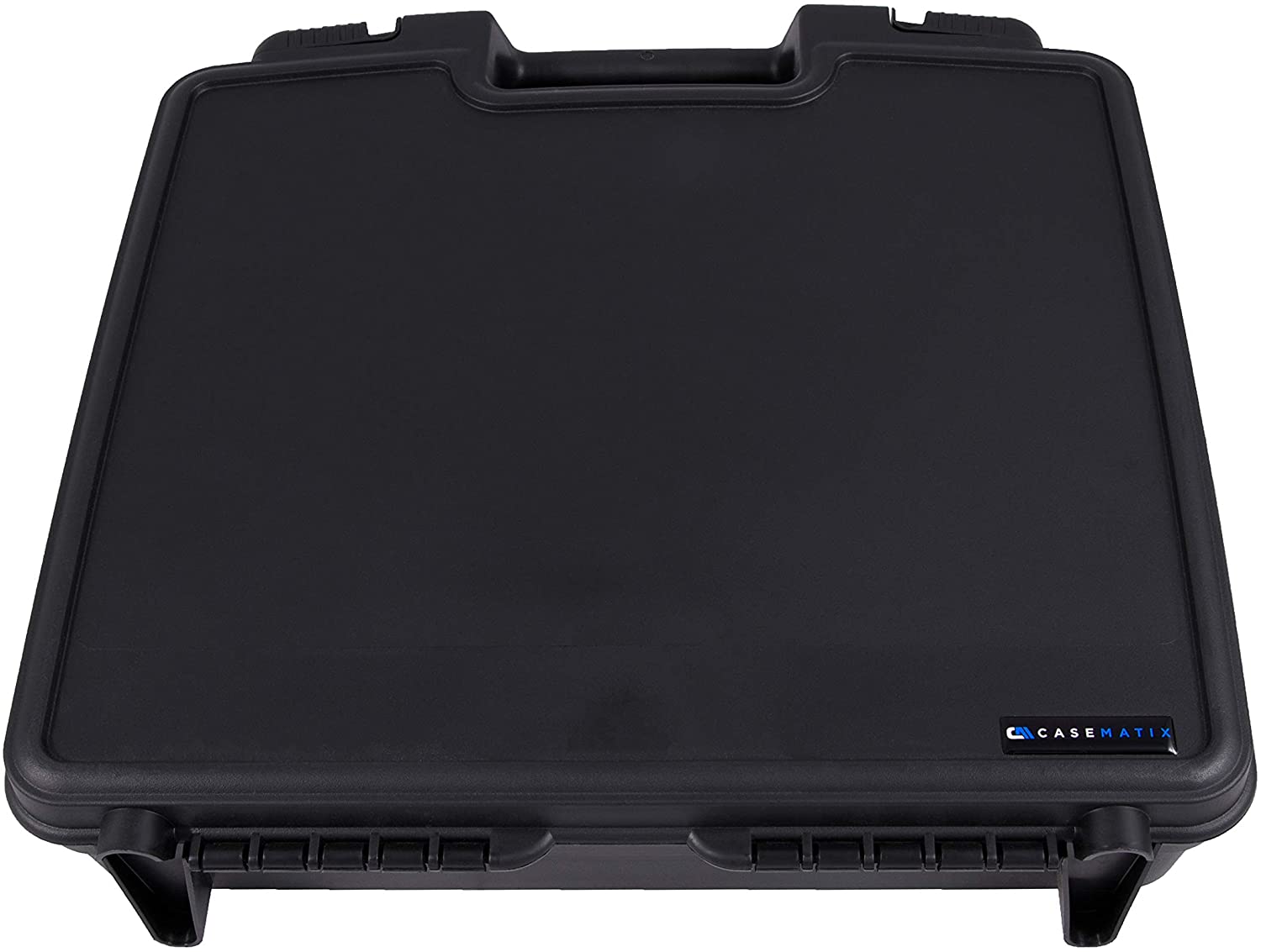 CASEMATIX Hard Shell Miniature Storage Travel Case - 36 Figurine Organizer with Pluckable Foam Interior | Durable Protection for Tabletop Games, RPG Miniatures & Collectibles | Perfect for Travel, Gaming Conventions & Home Storage
