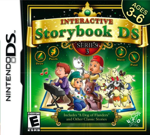 Interactive Storybook Series 3 for Nintendo DS - Educational Kids Games | Fun Learning Adventure for Children | Perfect for Home & Classroom Reading Activities