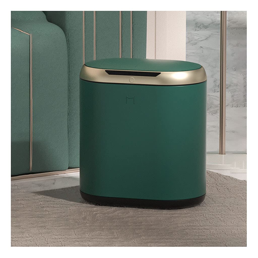 Smart Automatic Trash Can with Lid - Touchless Induction Sensor for Kitchen, Bathroom, Office, Bedroom & Living Room | Hands-Free Garbage Bin for Hygienic Waste Disposal (Ideal for Home, Restaurant & Commercial Use)