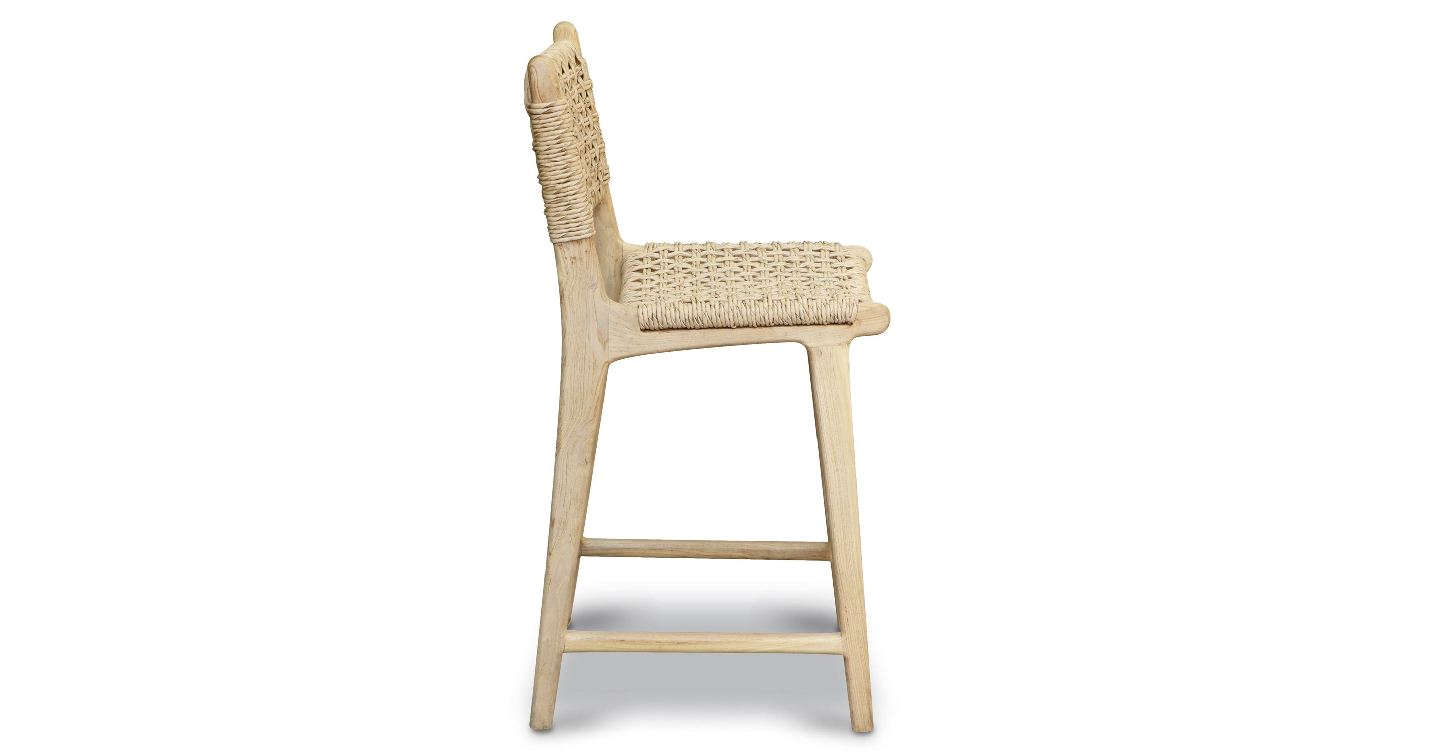 Modern Indoor/Outdoor Counter Height Stool - Adjustable Bar Stool for Kitchen Island, Patio & Dining - Durable & Comfortable Seating Solution