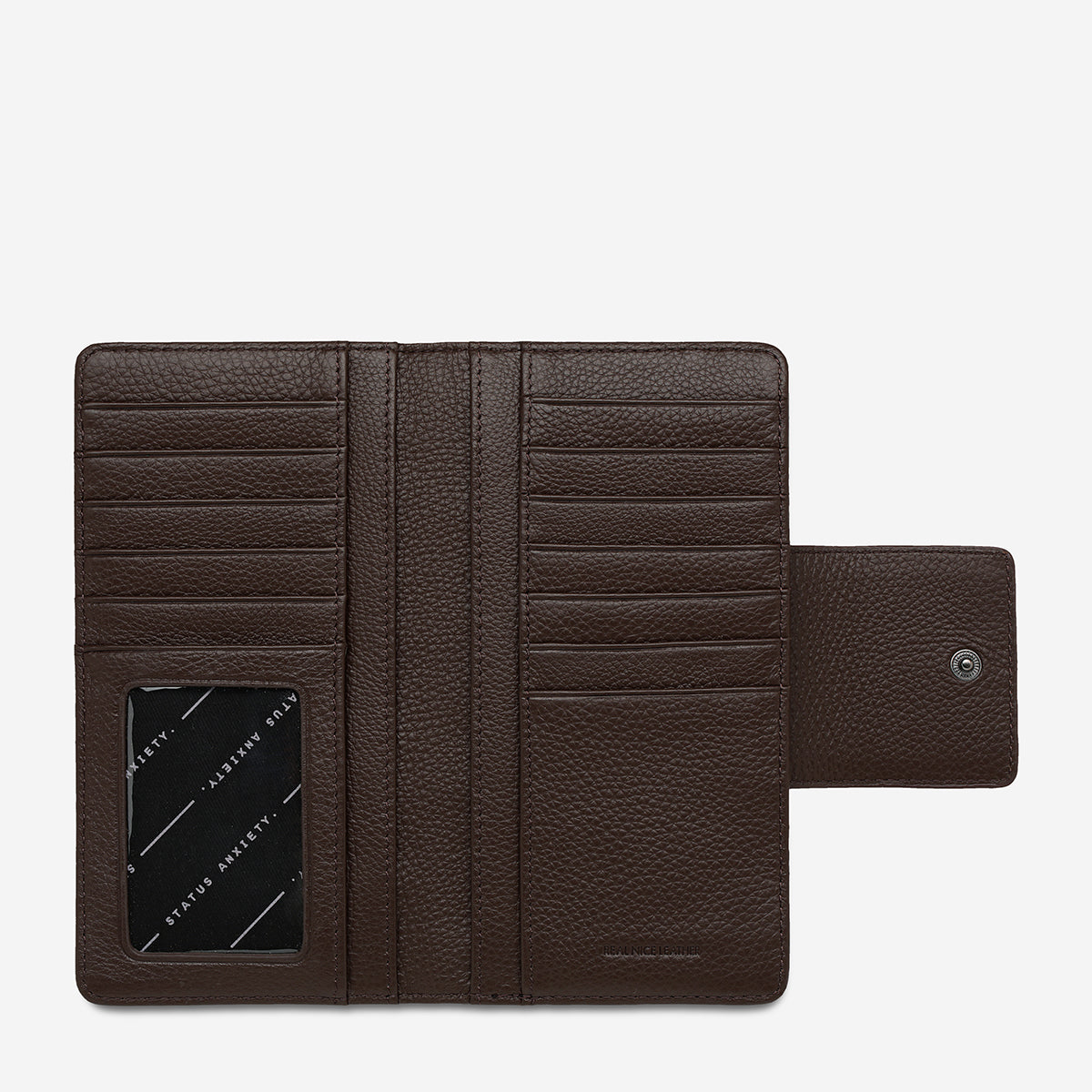 Ruins Wallet in Cocoa - Stylish & Durable Leather Wallet for Men - Perfect for Everyday Use, Travel & Business