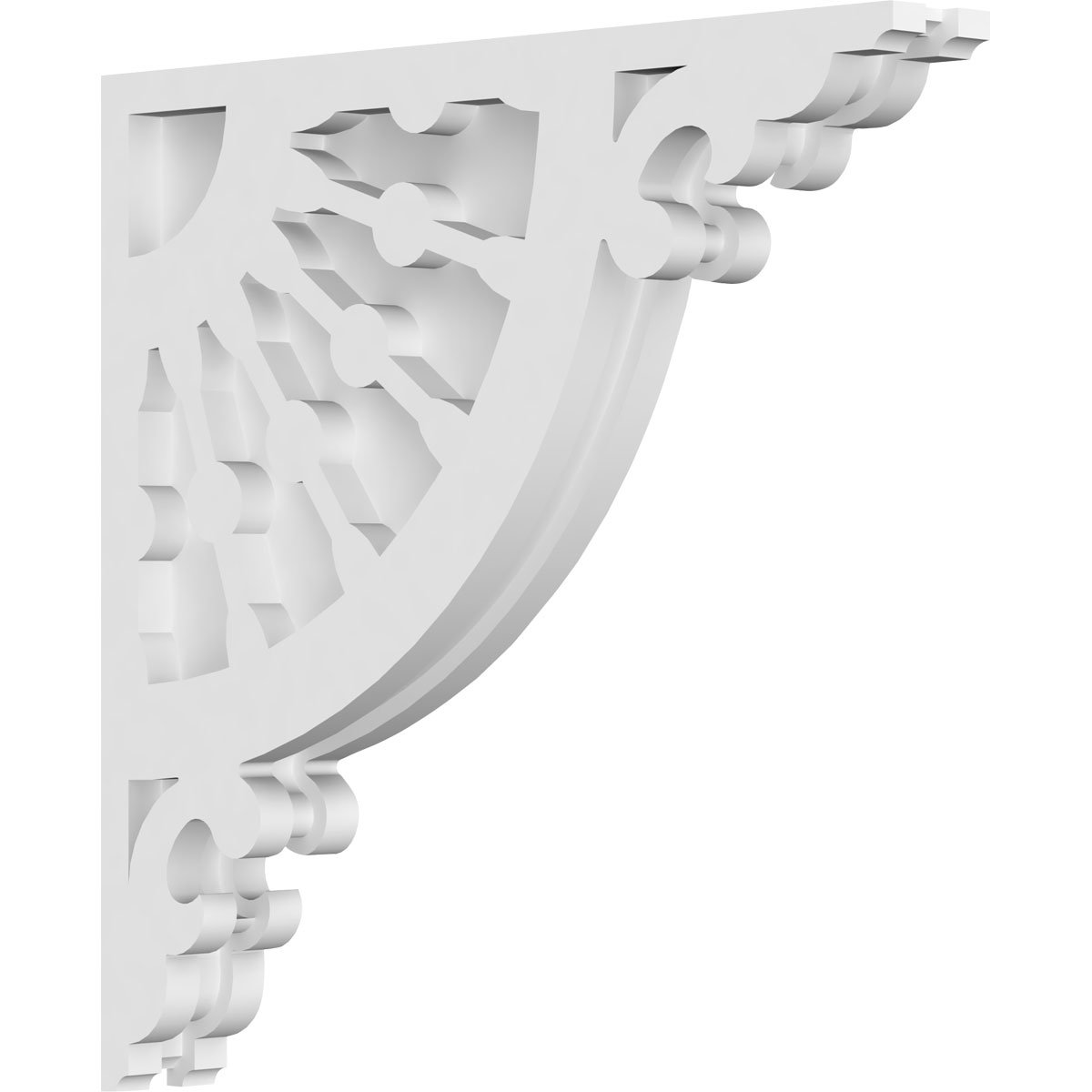 Ekena Millwork PVC Wagon Wheel Corbel - 1 7/8