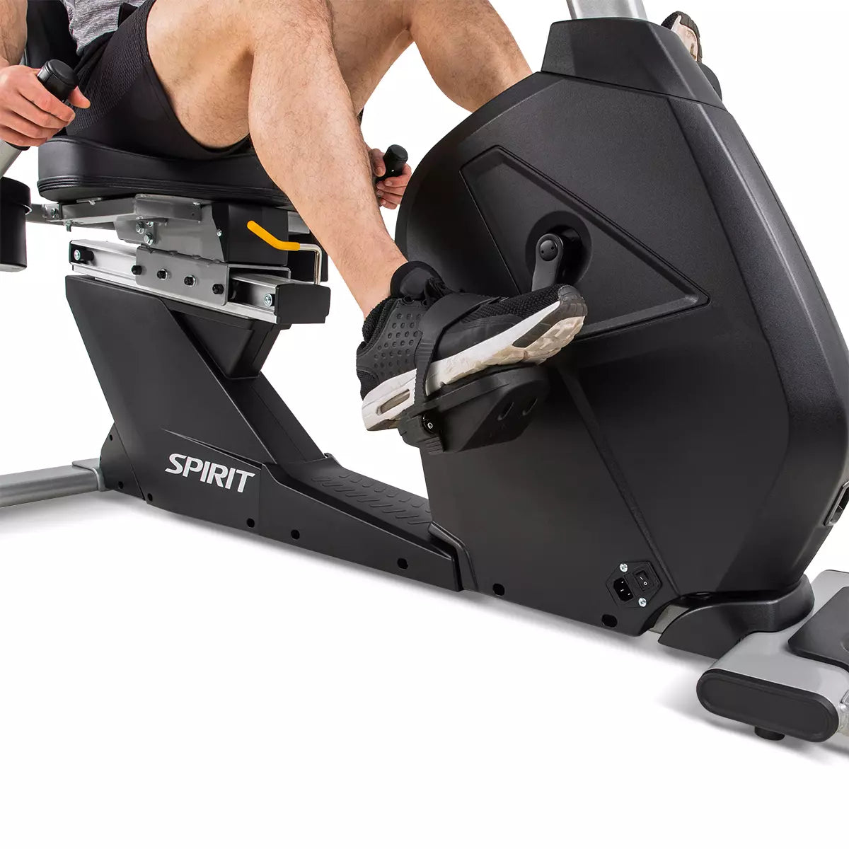 Spirit Fitness CR800 ENT Commercial Recumbent Exercise Bike - Heavy Duty Indoor Cycling for Home Gym & Rehabilitation