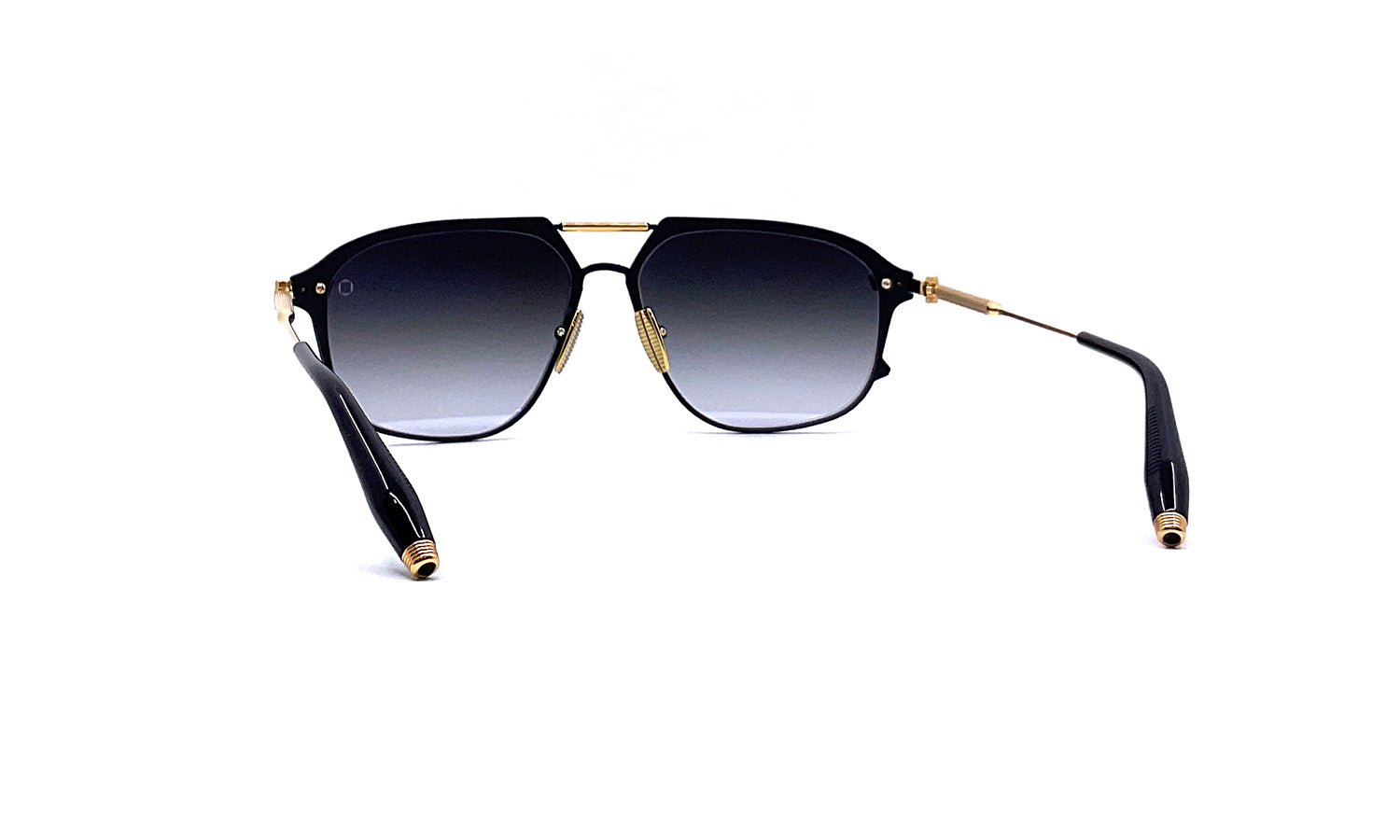 Akoni Icarus Sunglasses - Black & Gold Polarized UV Protection for Men & Women - Perfect for Driving, Beach & Outdoor Activities