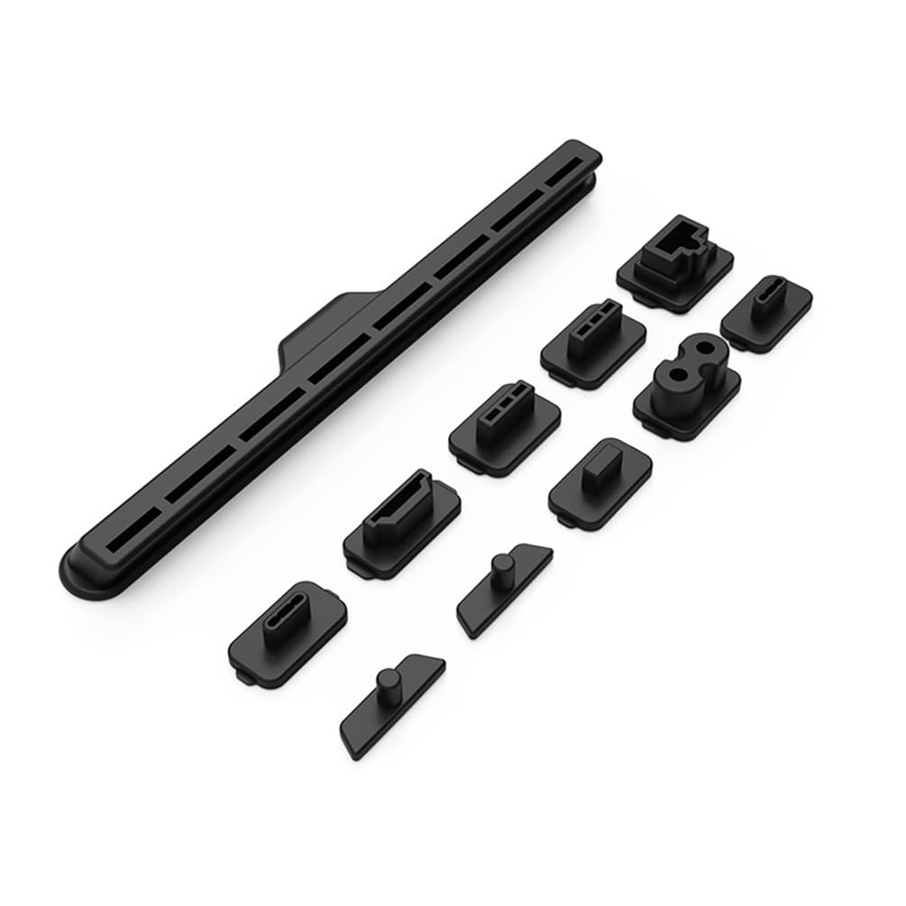 13-in-1 Silicone Dust Proof Cover for PS5 Slim - Protective Filter Lid for Playstation 5 Slim Disc & Digital Edition - Gaming Console Accessory for Dust Protection & Enhanced Play Experience