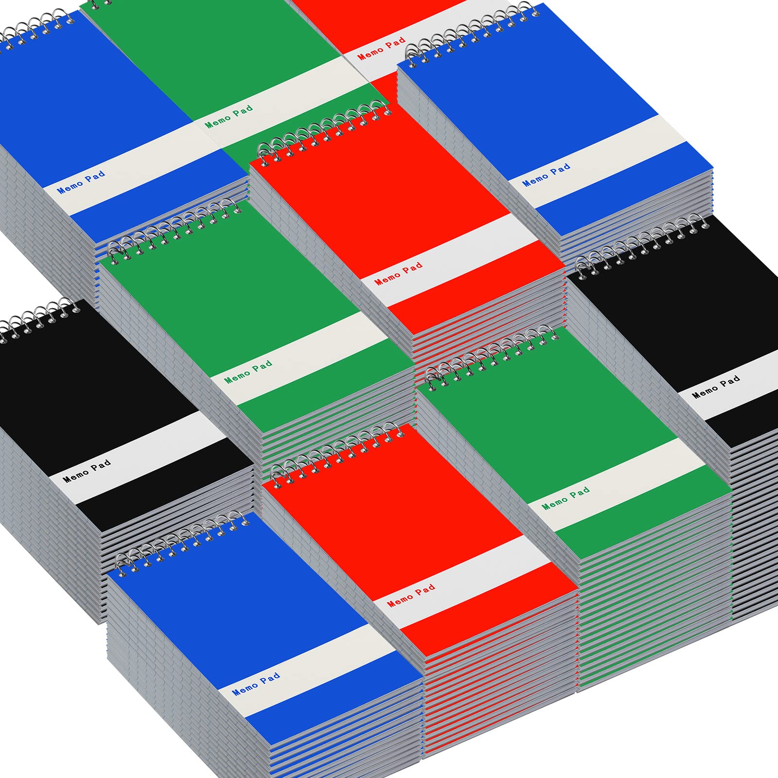 200-Pack Spiral Memo Notebooks 3