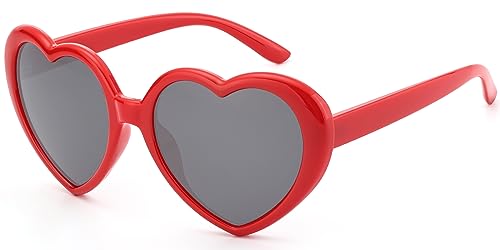 Red Frames + Light Grey Lens ( for Indoor )