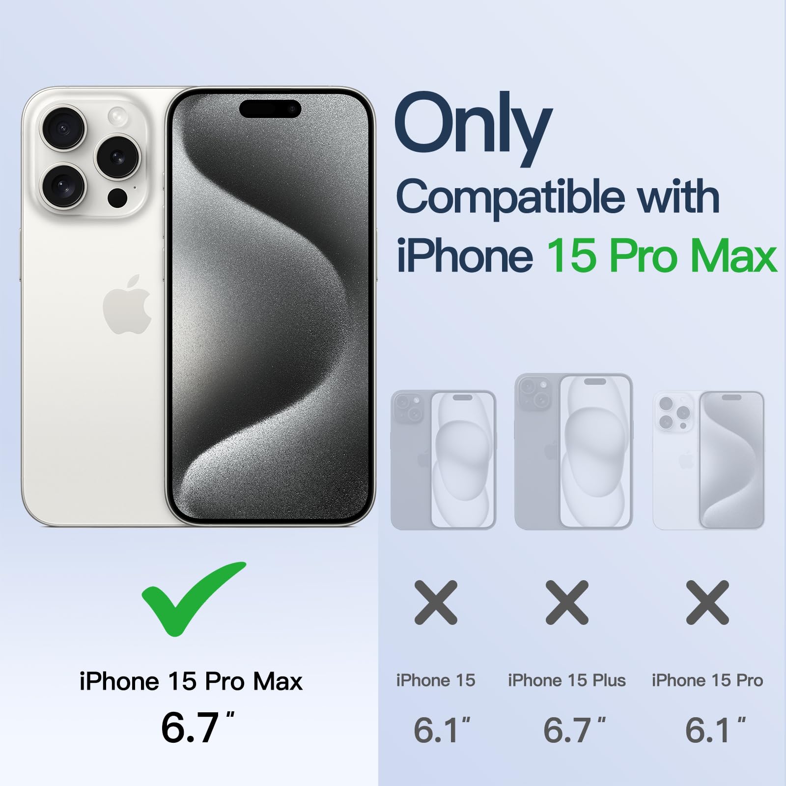 JETech iPhone 15 Pro Max Case 6.7 Inch - Clear Soft TPU Phone Cover with Camera Protection | MagSafe Compatible | Shockproof Electroplated Design (Silver) for Everyday Use, Travel & Wireless Charging
