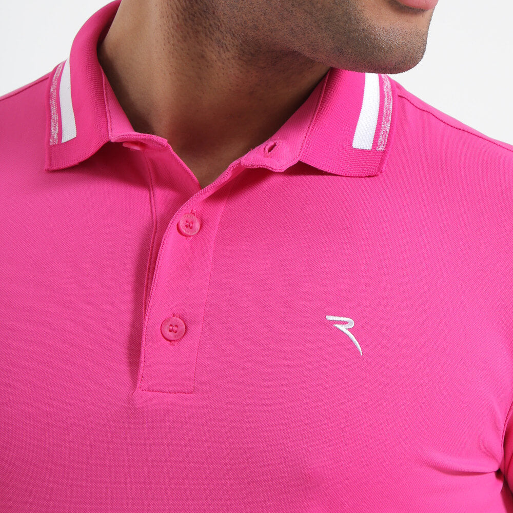 ALLOW | Stretch Pique Polo Shirt for Men | Breathable & Comfortable | Final Sale | Perfect for Casual Wear, Office & Outdoor Activities