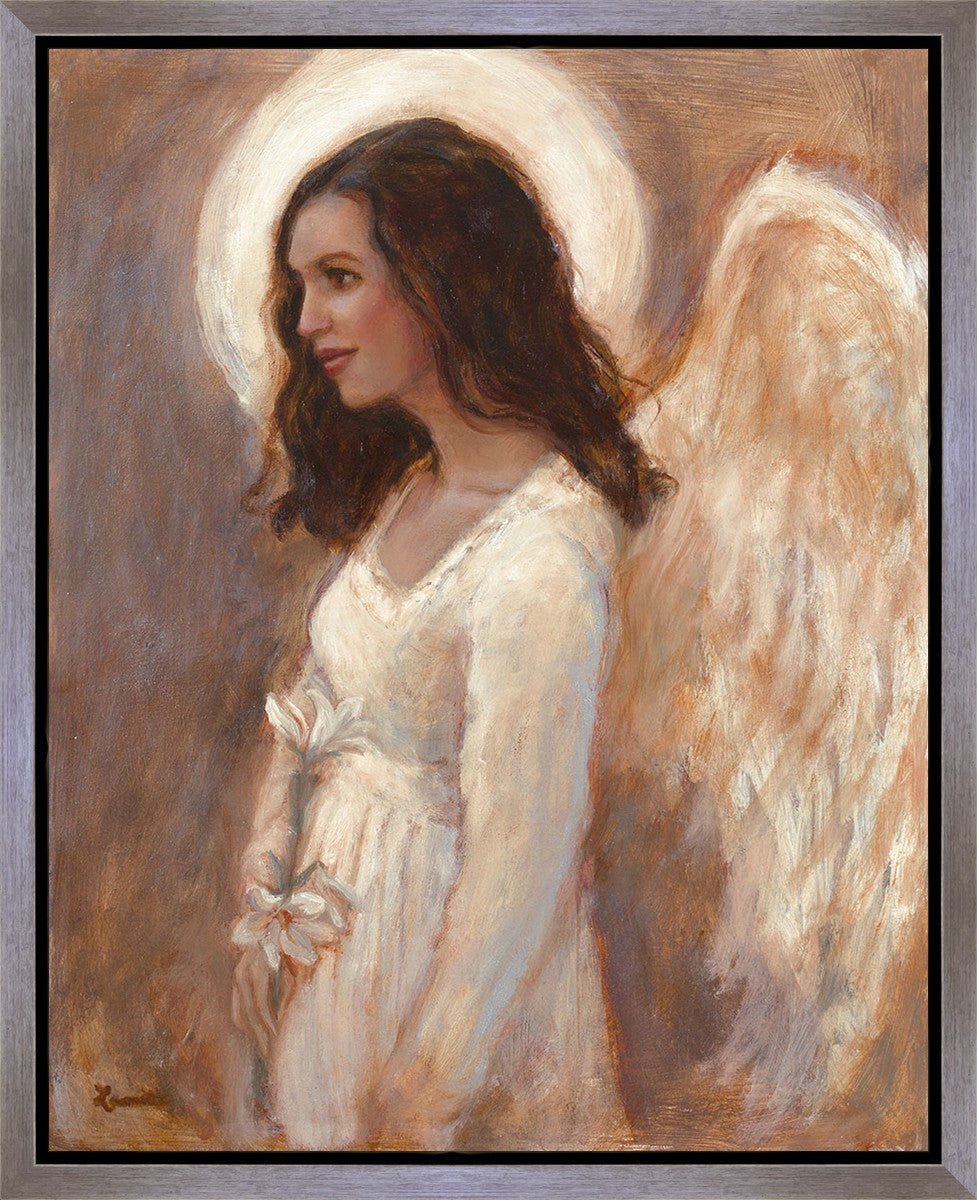 Angel of the Resurrection Gallery Wrap Canvas Art - Religious Wall Decor for Home, Church & Office - Perfect for Easter Decorations & Spiritual Spaces