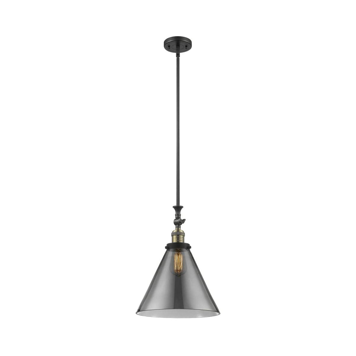 Franklin Restoration Collection 206-BAB-G43-L-LED Mini LED Pendant Light - Modern Lighting for Kitchen Island, Dining Room, Bar Counter & Entryway