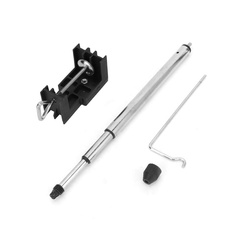 Rotary Tool Grinder with Telescopic Hanger - Adjustable Drill Holder & Flex Shaft Hanger - Steel Rod Hanging Tool for Industrial Workshop & DIY Projects | Perfect for Metalworking, Woodworking & Crafting