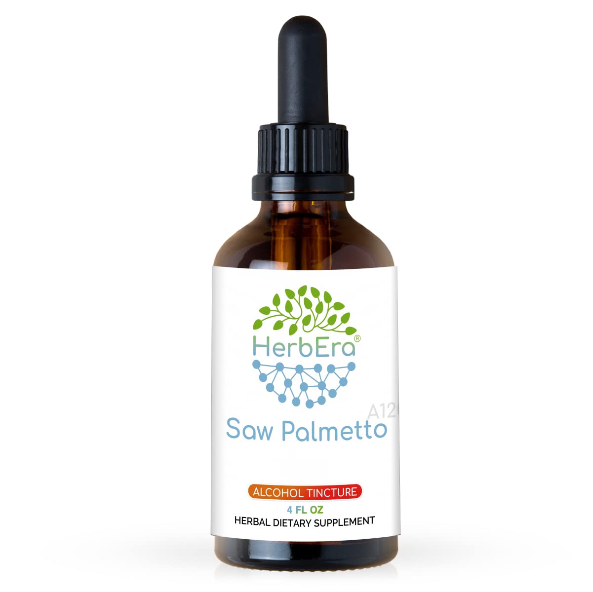 Saw Palmetto Extract Tincture - 4oz Natural Drops for Prostate & Hair Health