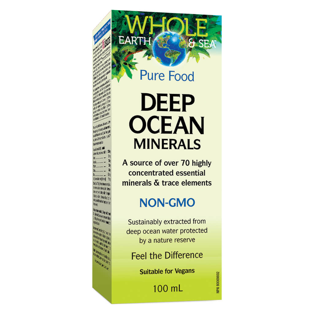 Premium Deep Ocean Minerals Supplement - Rich in Essential Trace Minerals for Immune Support & Hydration | Ideal for Athletes, Health Enthusiasts & Daily Wellness