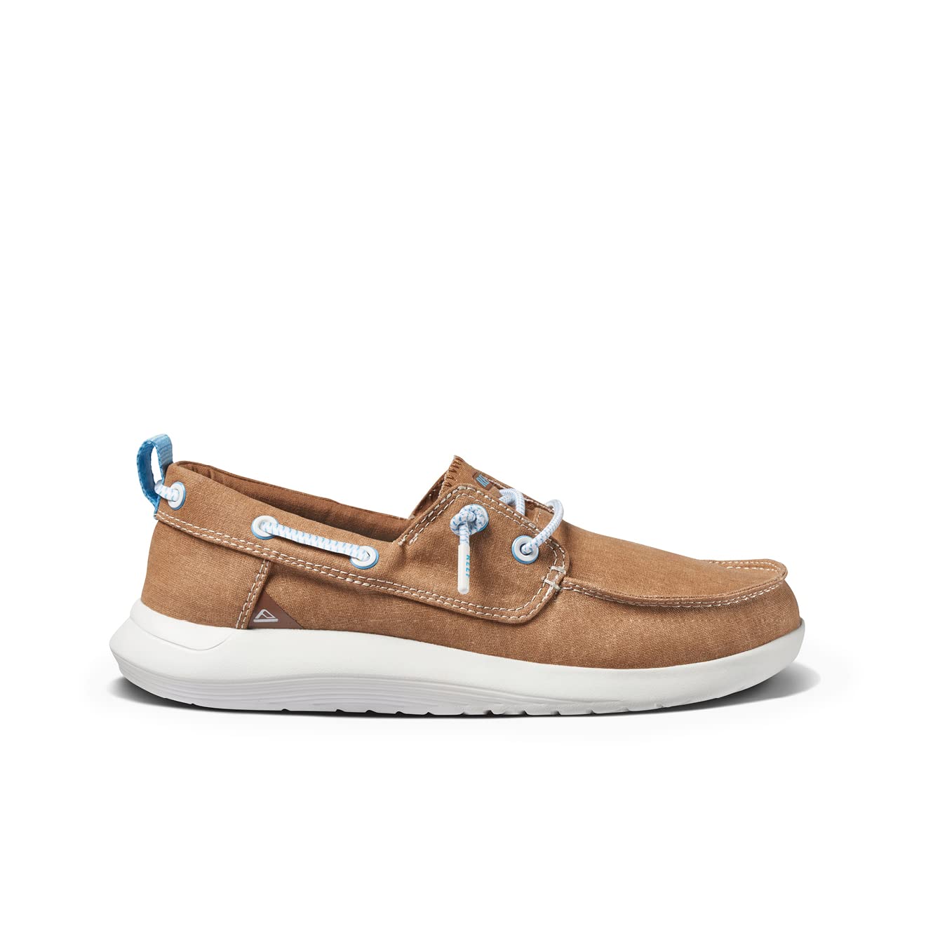 REEF Swellsole Pier Boat Shoe for Men & Women - Comfortable Memory Foam Footbed, Lightweight & Flexible Slip-On Deck Shoes - Perfect for Boating, Beach, and Casual Wear